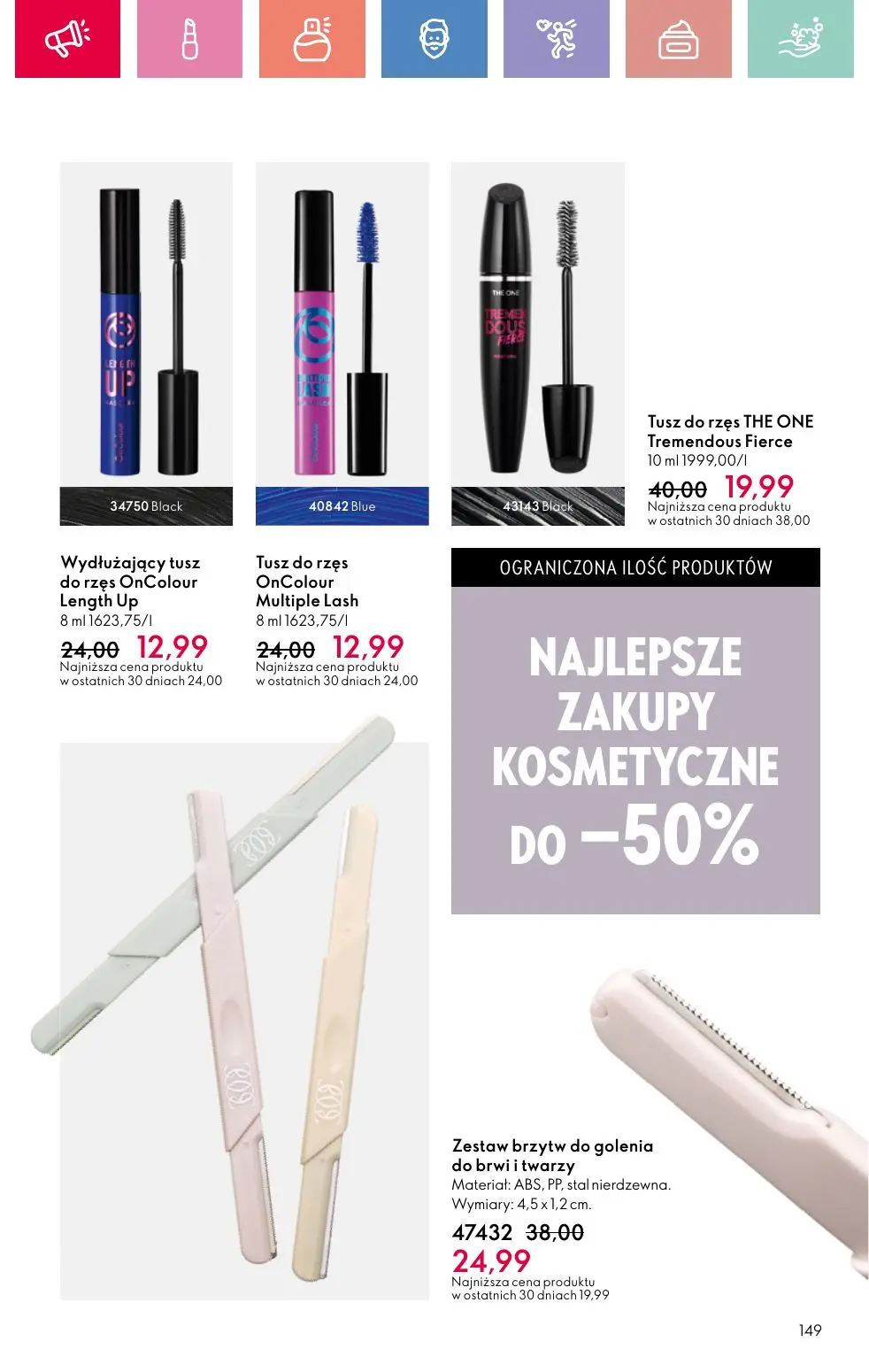 gazetka promocyjna ORIFLAME RELAKS NA RIWIERZE - Strona 149