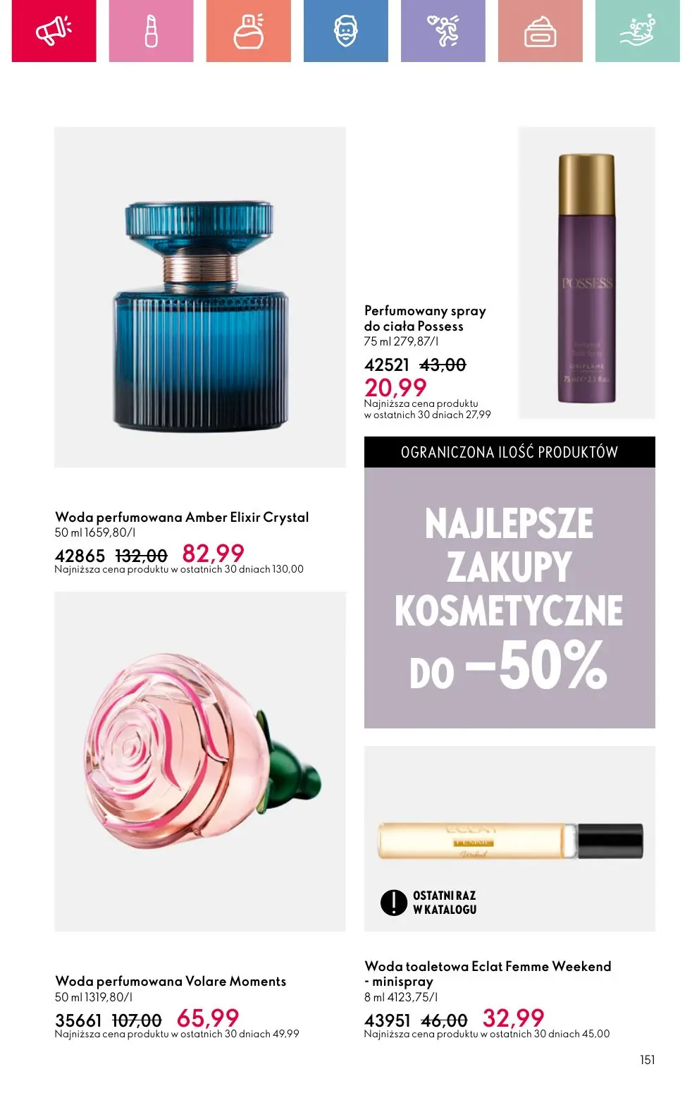 gazetka promocyjna ORIFLAME RELAKS NA RIWIERZE - Strona 151