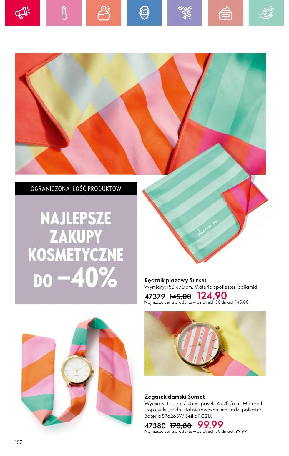 gazetka promocyjna ORIFLAME RELAKS NA RIWIERZE - Strona 152
