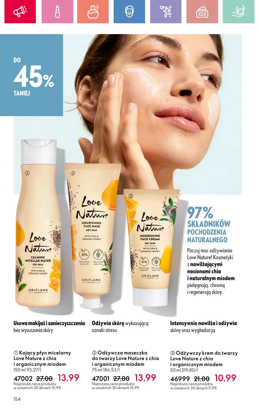 gazetka promocyjna ORIFLAME RELAKS NA RIWIERZE - Strona 154