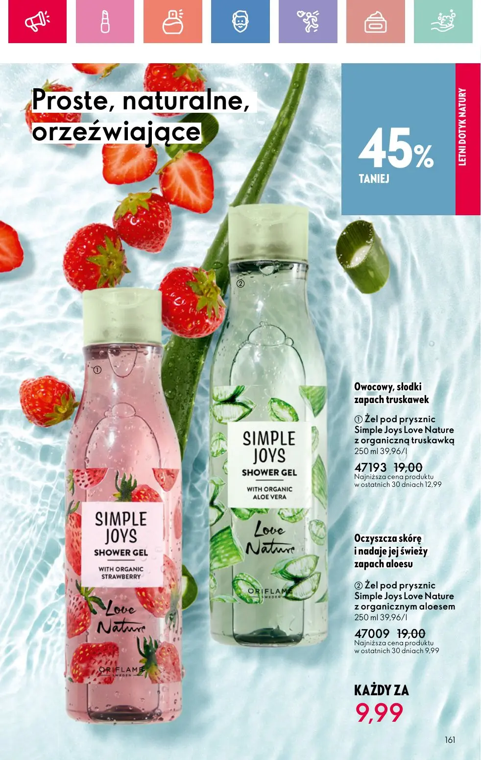 gazetka promocyjna ORIFLAME RELAKS NA RIWIERZE - Strona 161