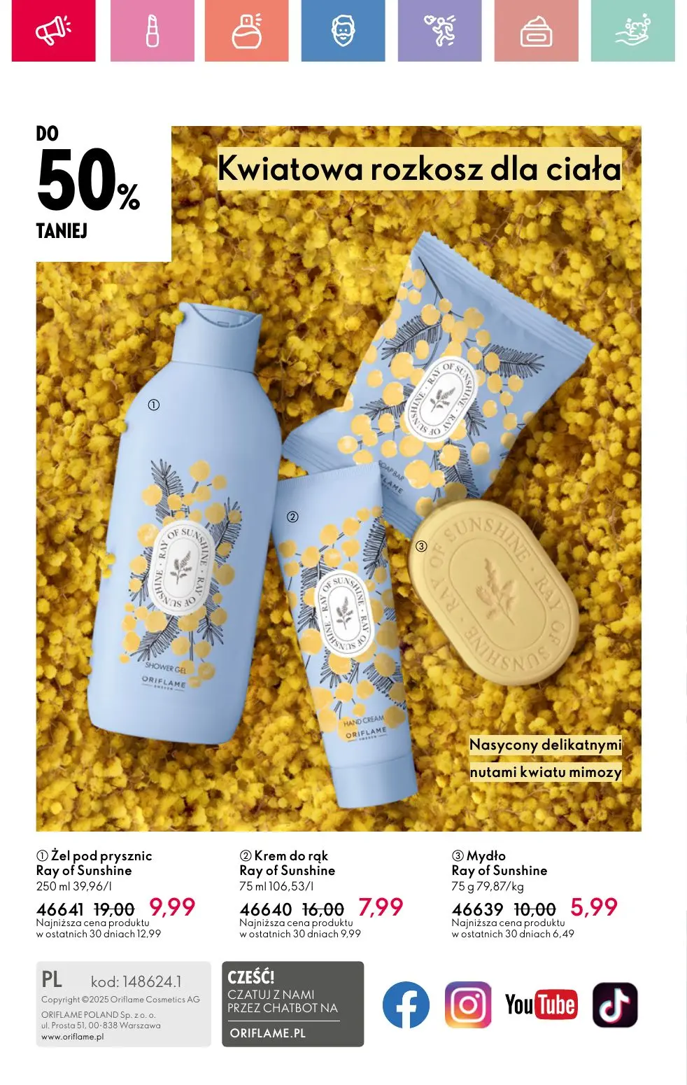 gazetka promocyjna ORIFLAME RELAKS NA RIWIERZE - Strona 164