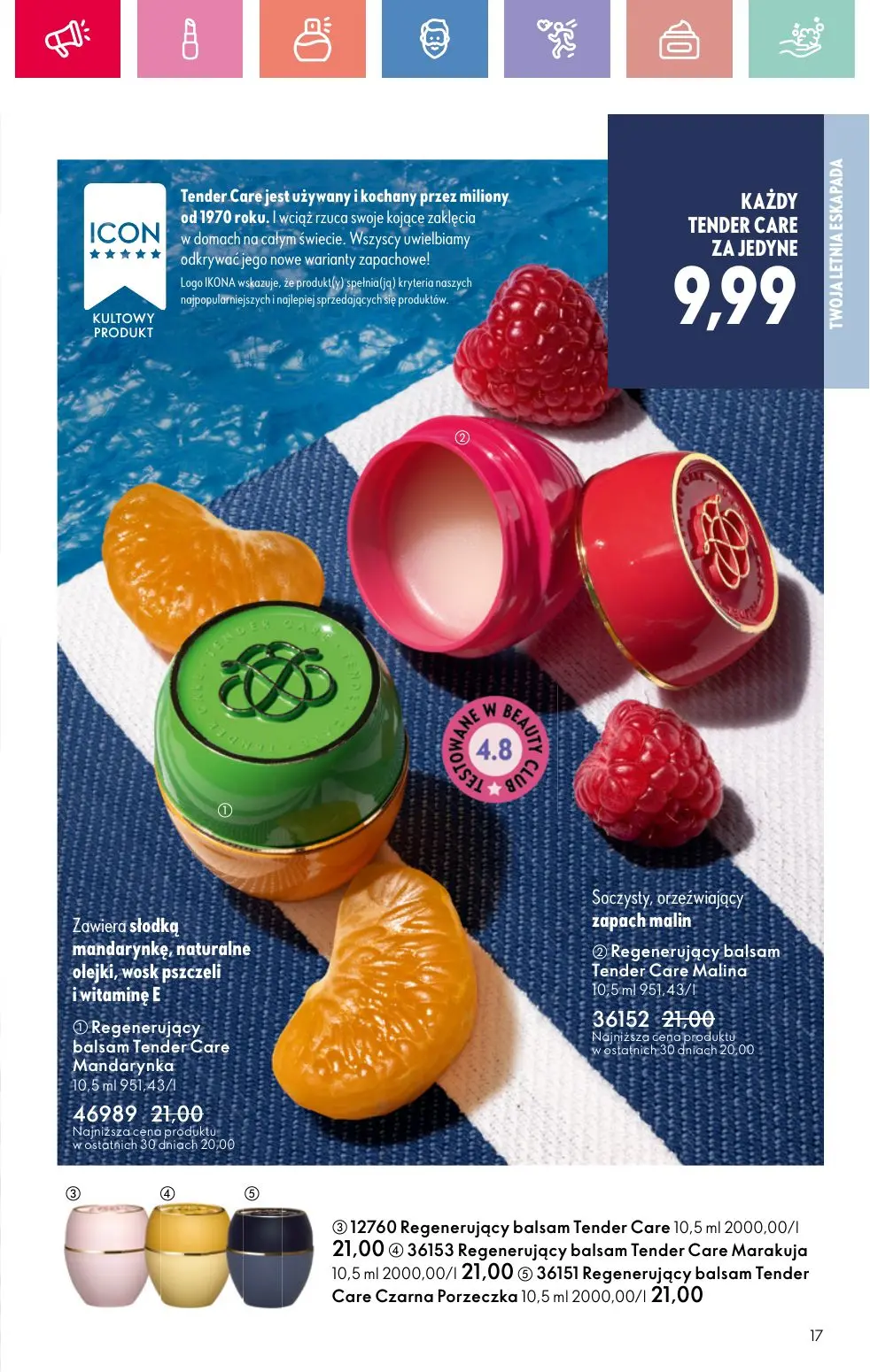 gazetka promocyjna ORIFLAME RELAKS NA RIWIERZE - Strona 17