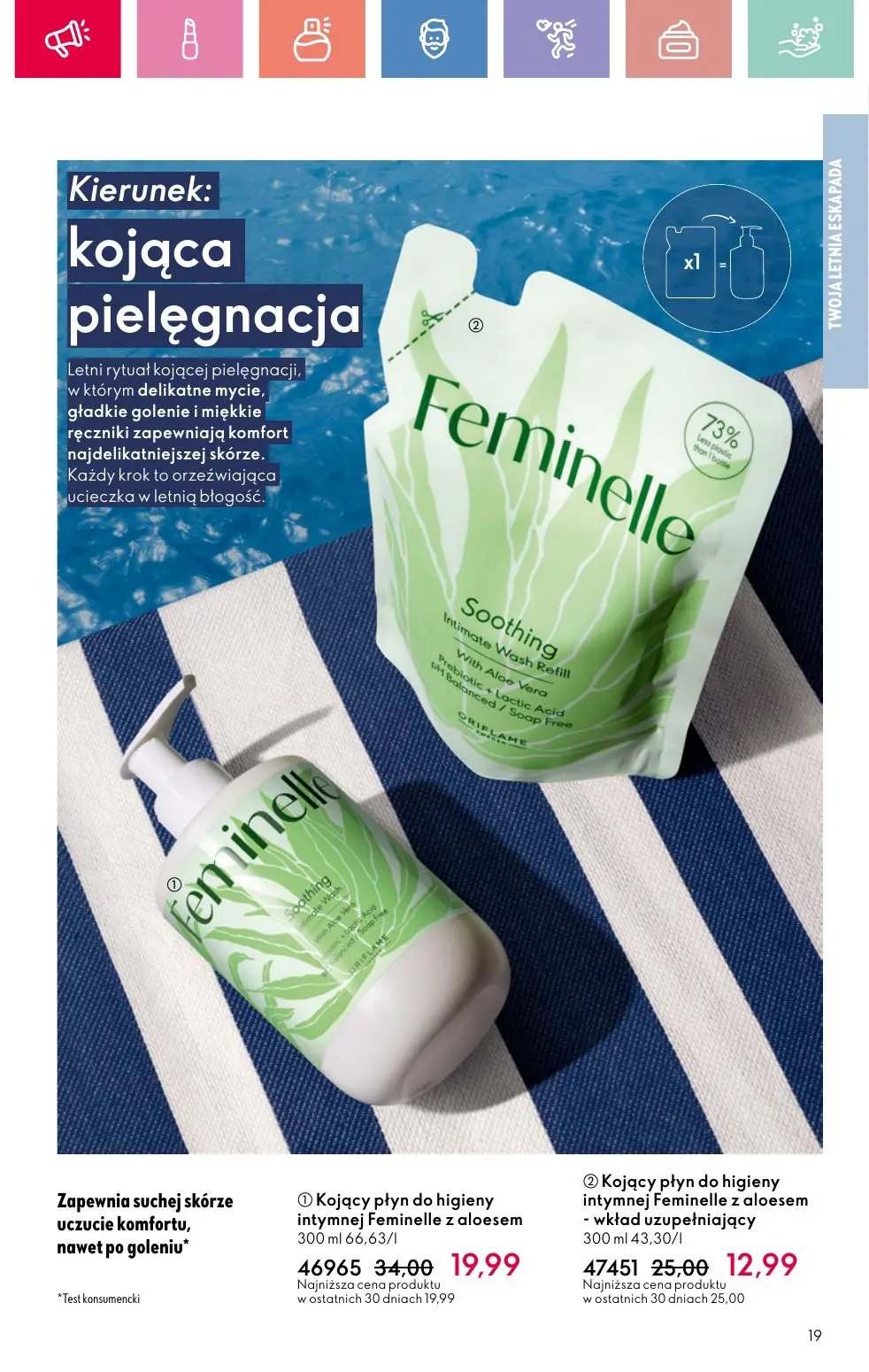 gazetka promocyjna ORIFLAME RELAKS NA RIWIERZE - Strona 19