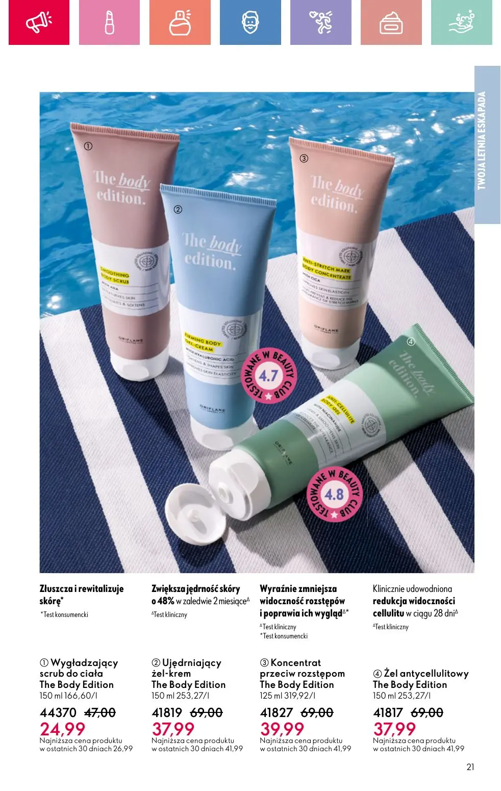 gazetka promocyjna ORIFLAME RELAKS NA RIWIERZE - Strona 21