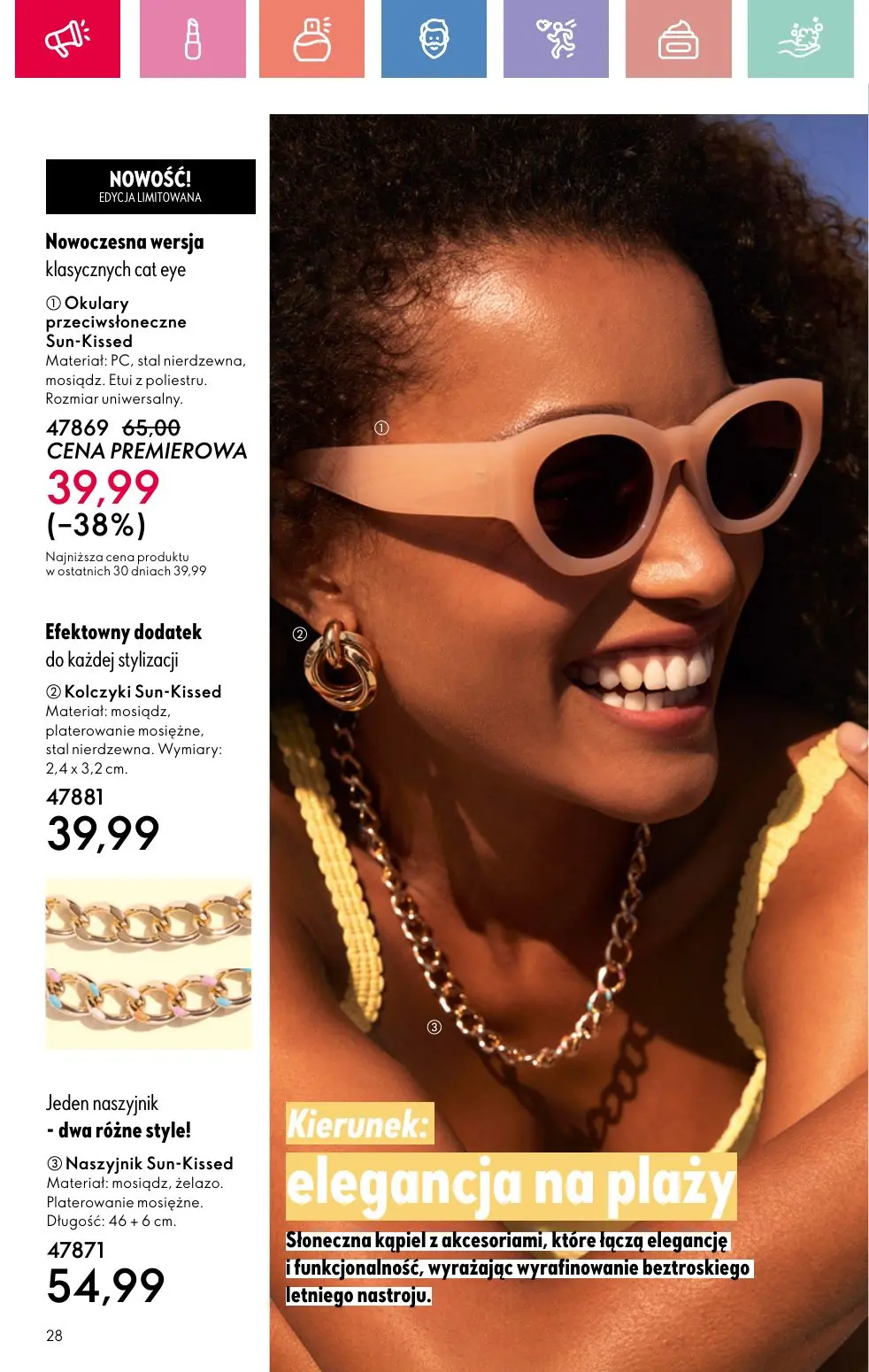 gazetka promocyjna ORIFLAME RELAKS NA RIWIERZE - Strona 28