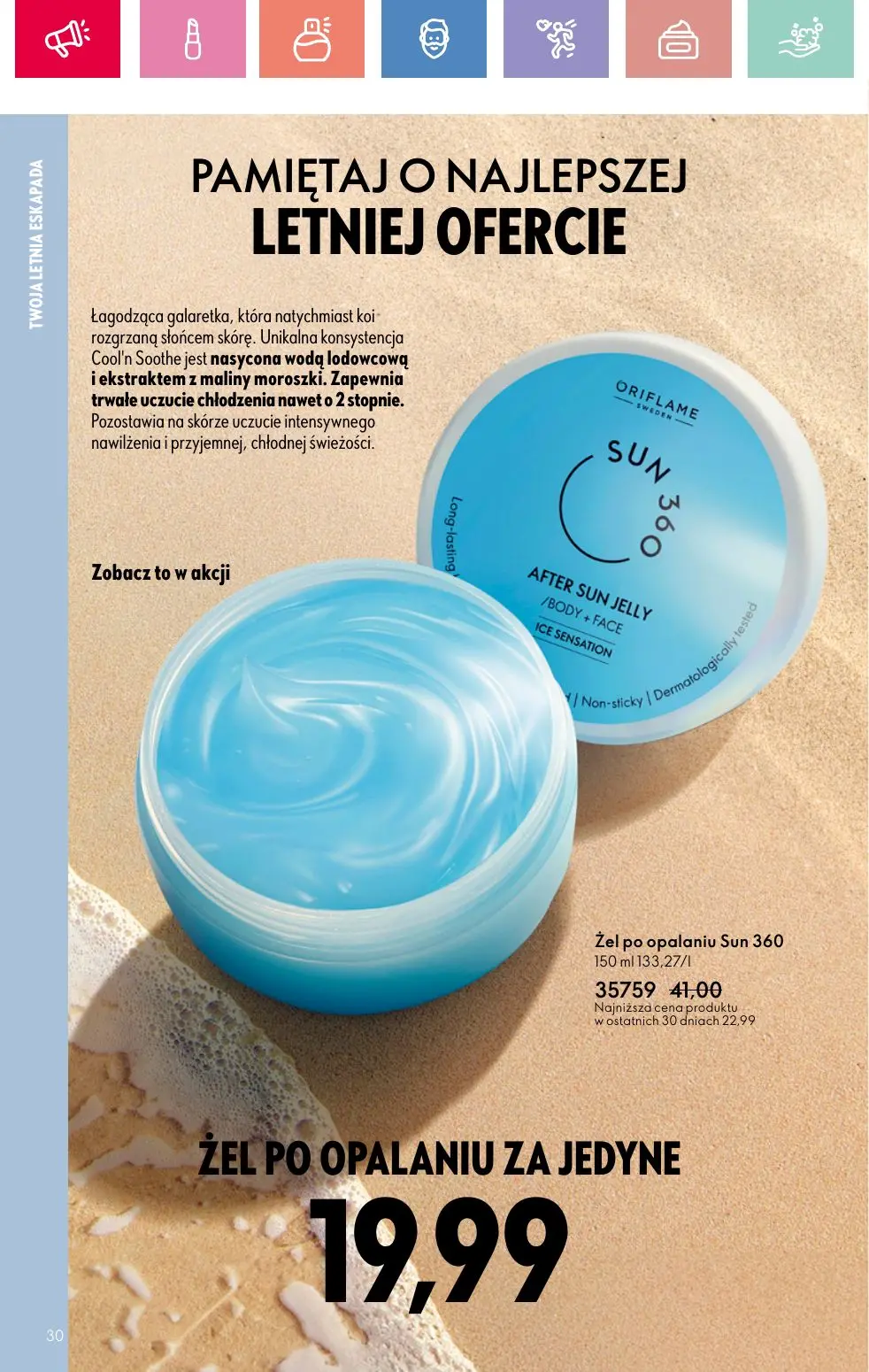 gazetka promocyjna ORIFLAME RELAKS NA RIWIERZE - Strona 30
