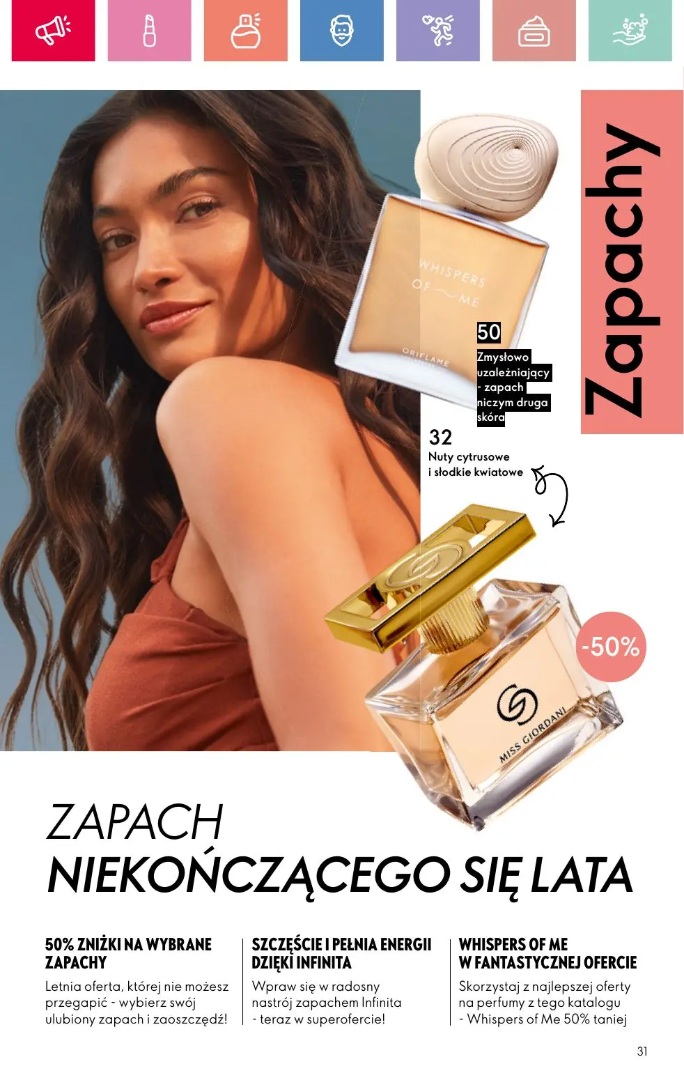 gazetka promocyjna ORIFLAME RELAKS NA RIWIERZE - Strona 31