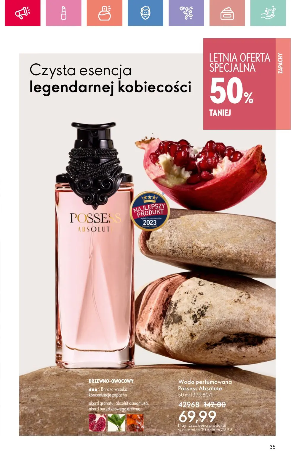 gazetka promocyjna ORIFLAME RELAKS NA RIWIERZE - Strona 35