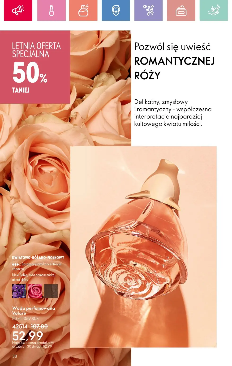 gazetka promocyjna ORIFLAME RELAKS NA RIWIERZE - Strona 38
