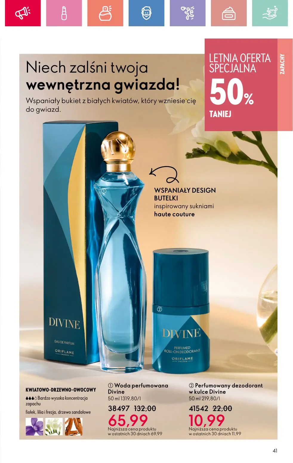 gazetka promocyjna ORIFLAME RELAKS NA RIWIERZE - Strona 41