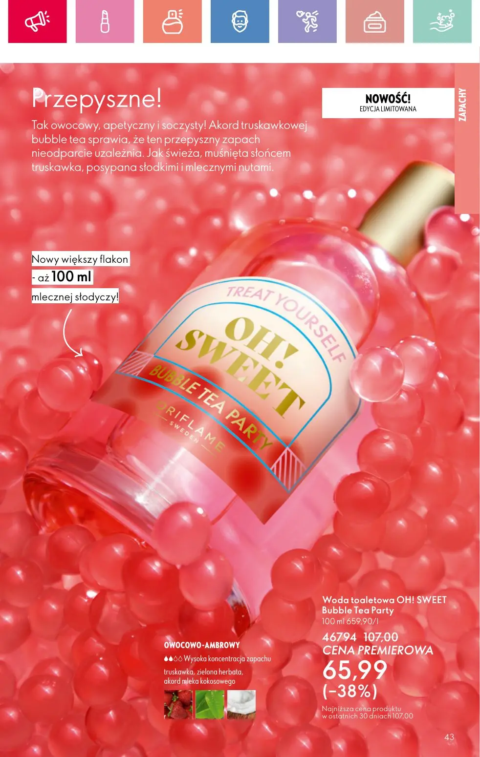 gazetka promocyjna ORIFLAME RELAKS NA RIWIERZE - Strona 43