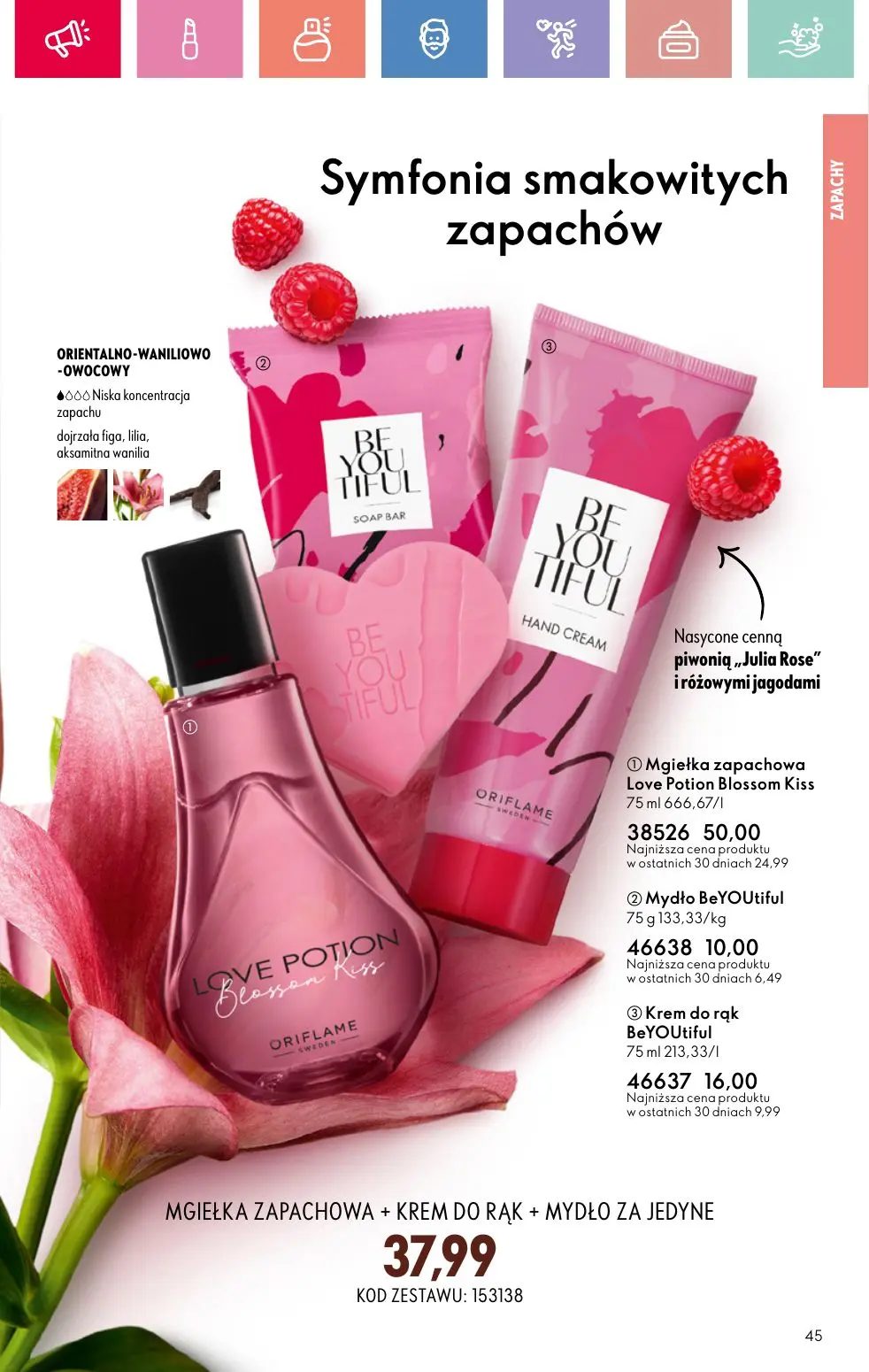 gazetka promocyjna ORIFLAME RELAKS NA RIWIERZE - Strona 45