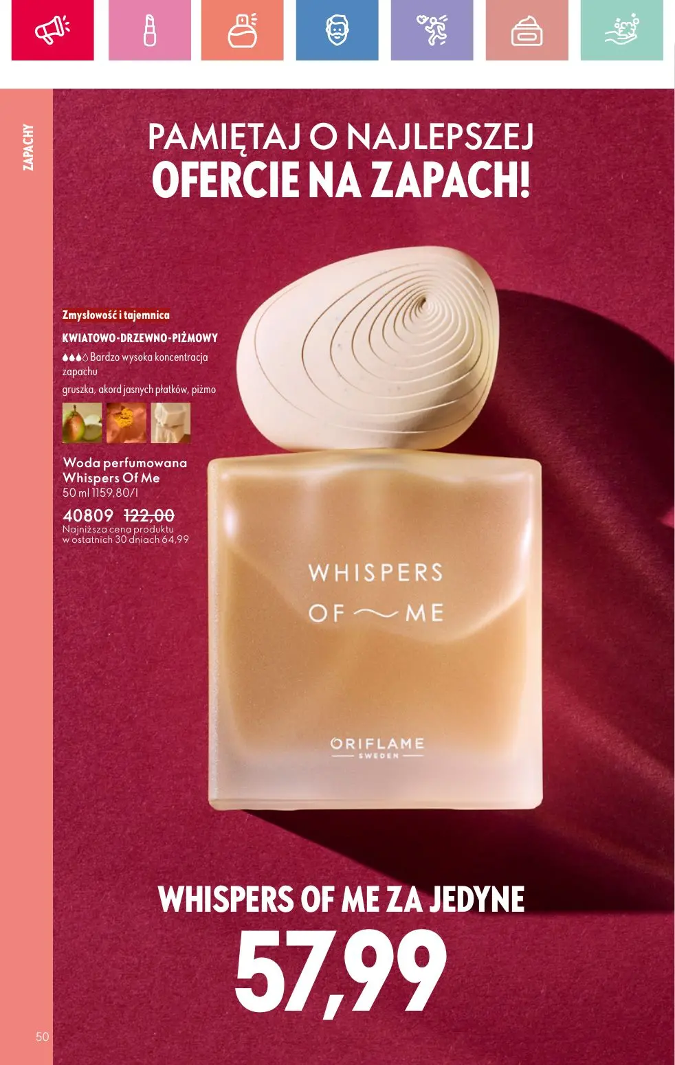 gazetka promocyjna ORIFLAME RELAKS NA RIWIERZE - Strona 50