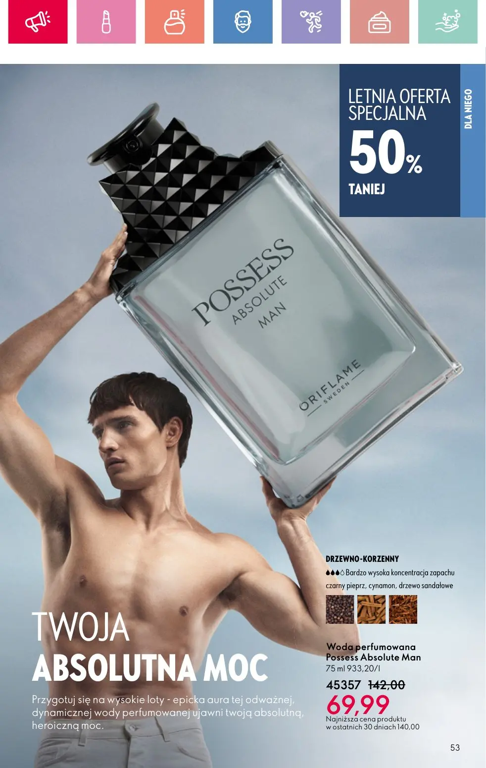 gazetka promocyjna ORIFLAME RELAKS NA RIWIERZE - Strona 53