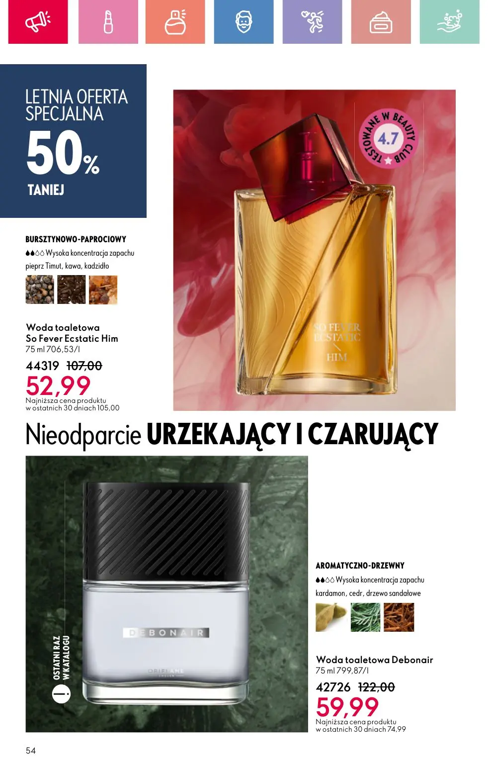 gazetka promocyjna ORIFLAME RELAKS NA RIWIERZE - Strona 54