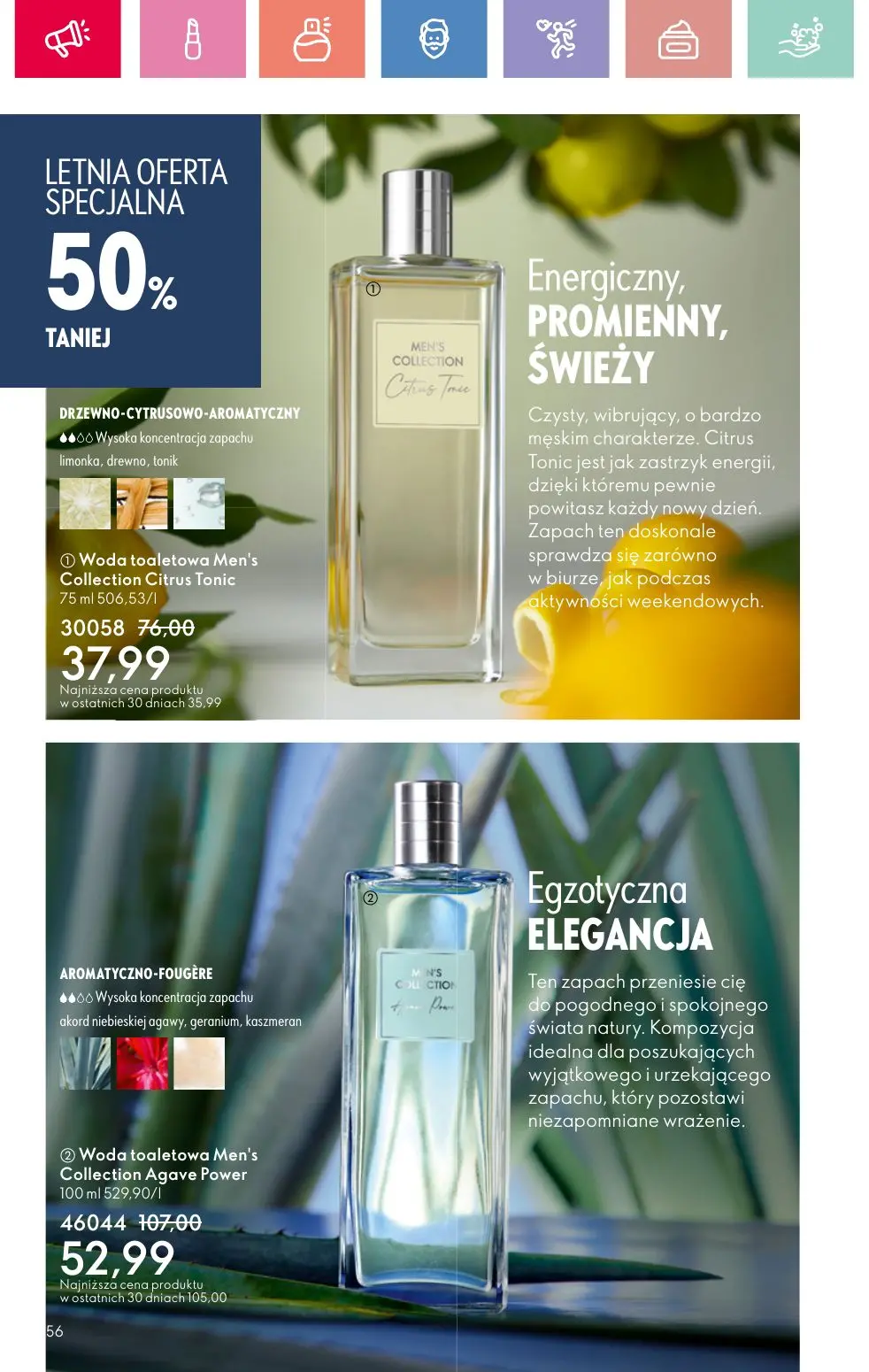 gazetka promocyjna ORIFLAME RELAKS NA RIWIERZE - Strona 56