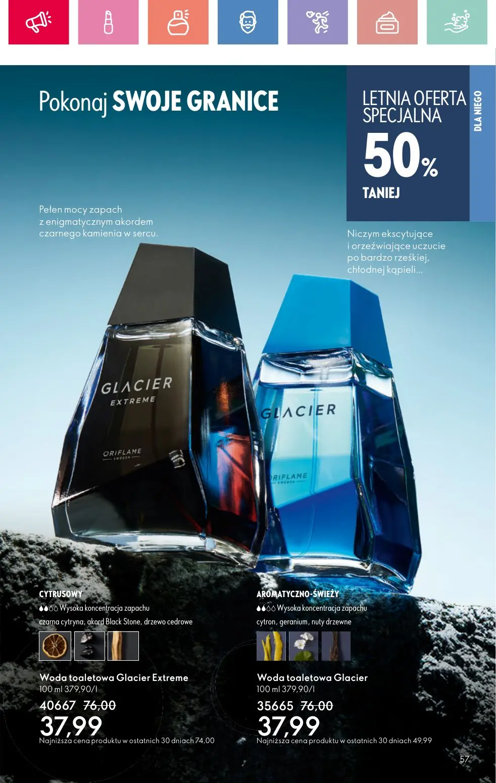 gazetka promocyjna ORIFLAME RELAKS NA RIWIERZE - Strona 57