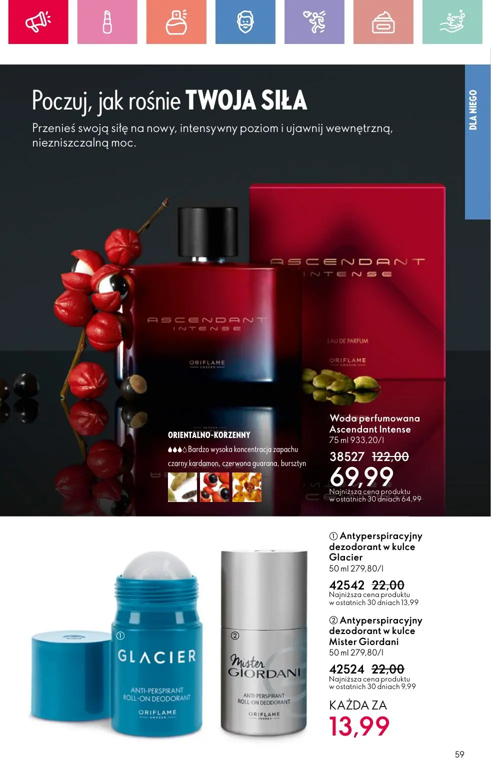 gazetka promocyjna ORIFLAME RELAKS NA RIWIERZE - Strona 59