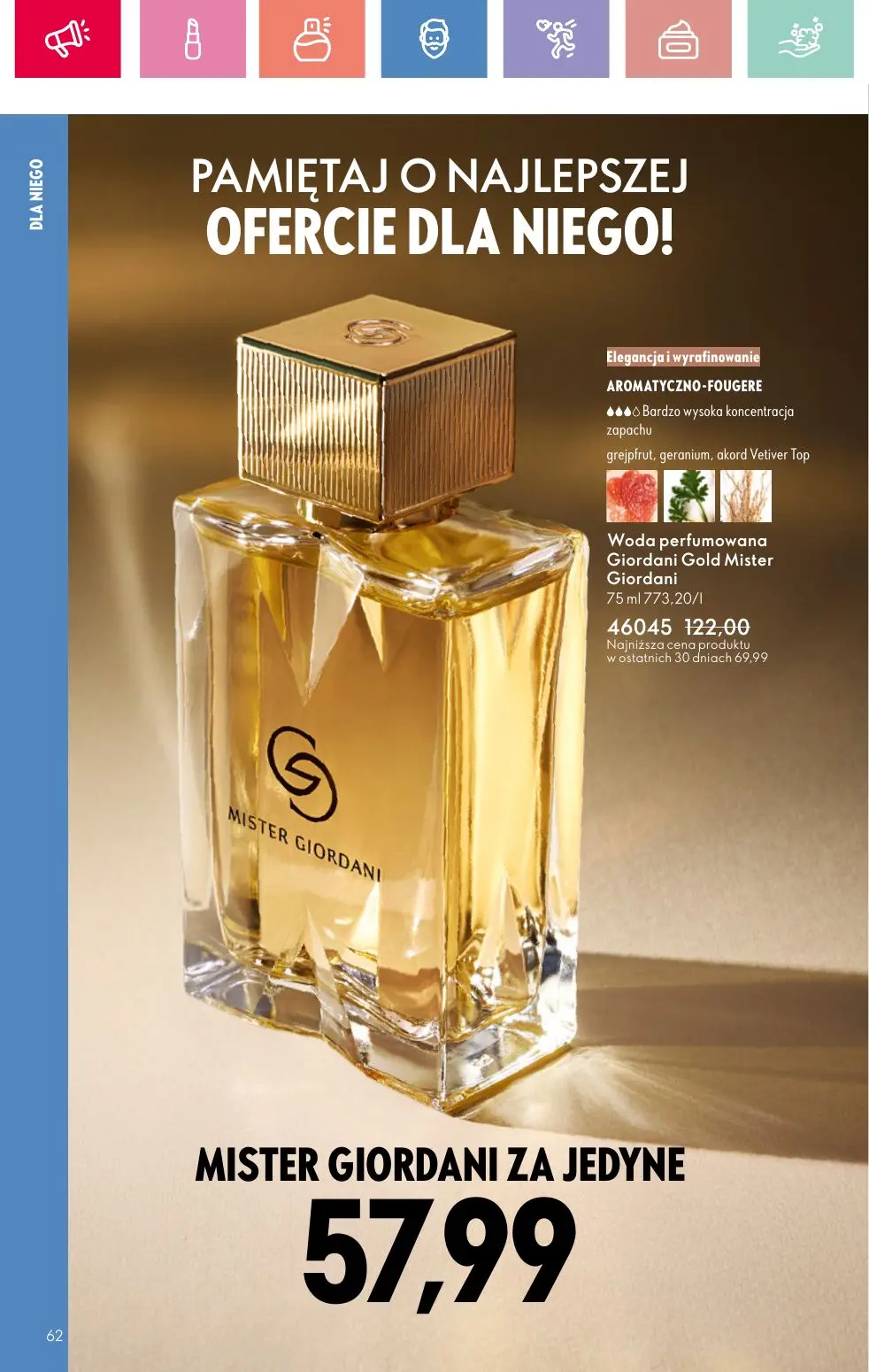 gazetka promocyjna ORIFLAME RELAKS NA RIWIERZE - Strona 62