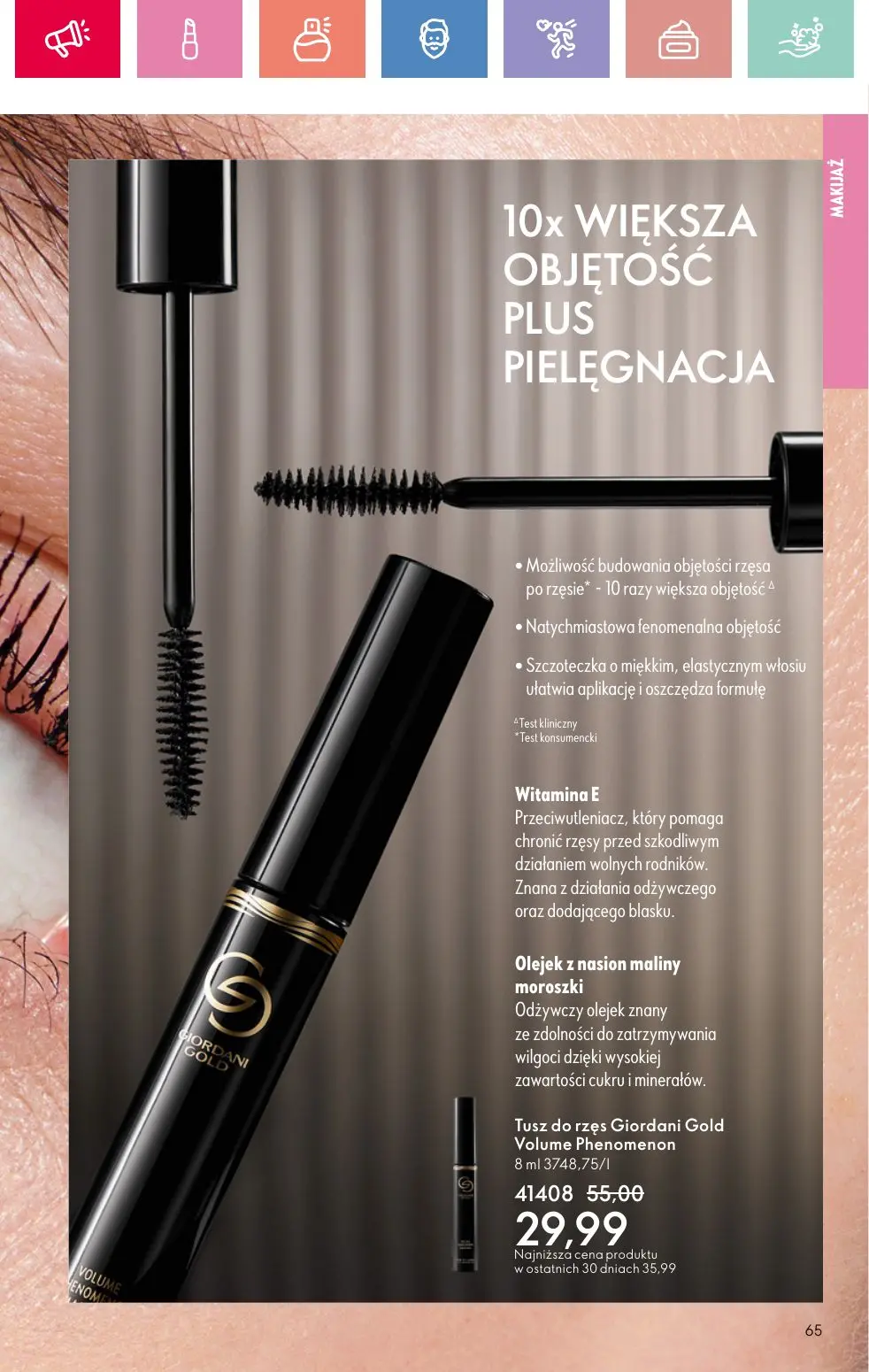 gazetka promocyjna ORIFLAME RELAKS NA RIWIERZE - Strona 65