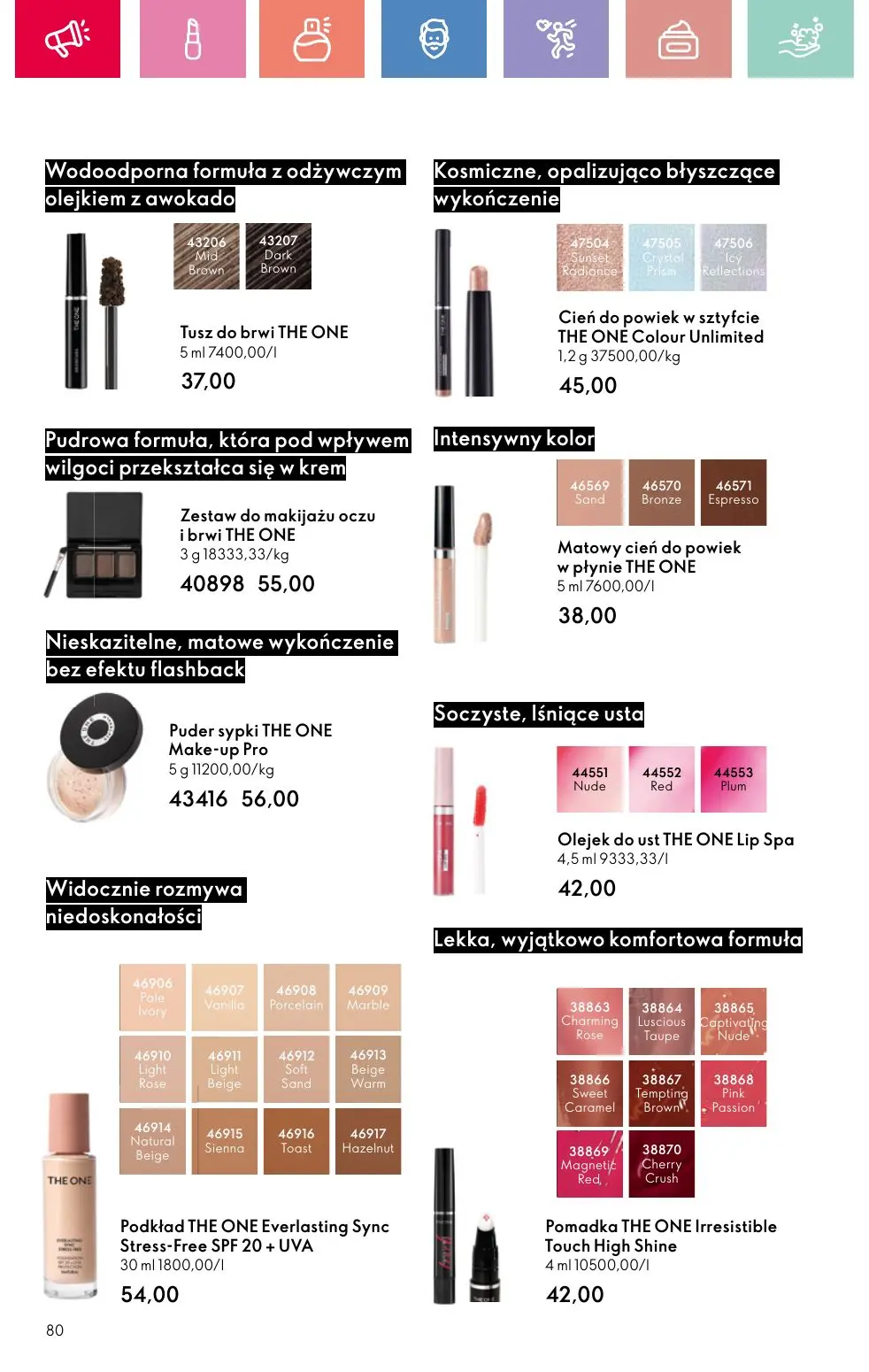 gazetka promocyjna ORIFLAME RELAKS NA RIWIERZE - Strona 80