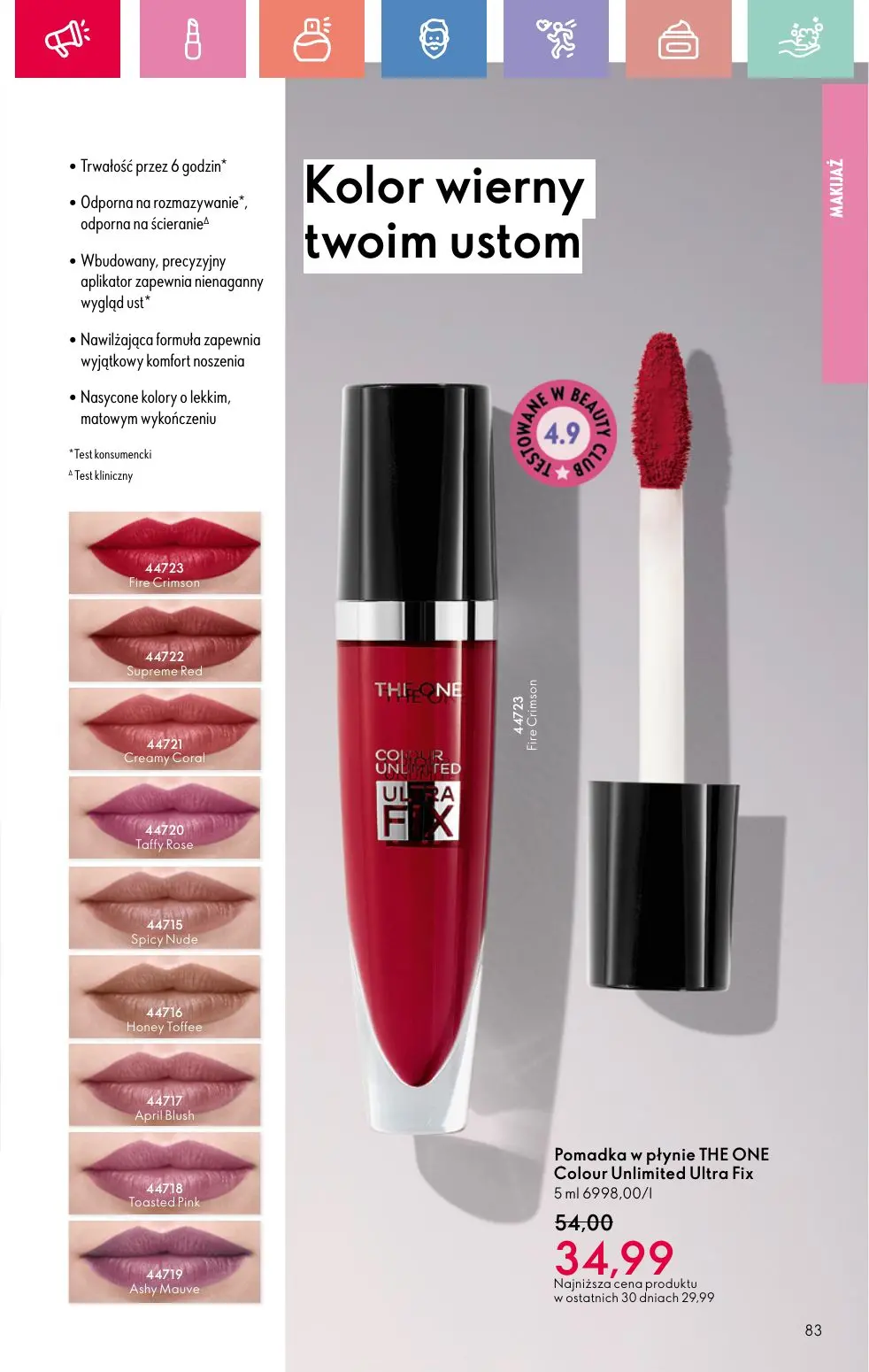 gazetka promocyjna ORIFLAME RELAKS NA RIWIERZE - Strona 83