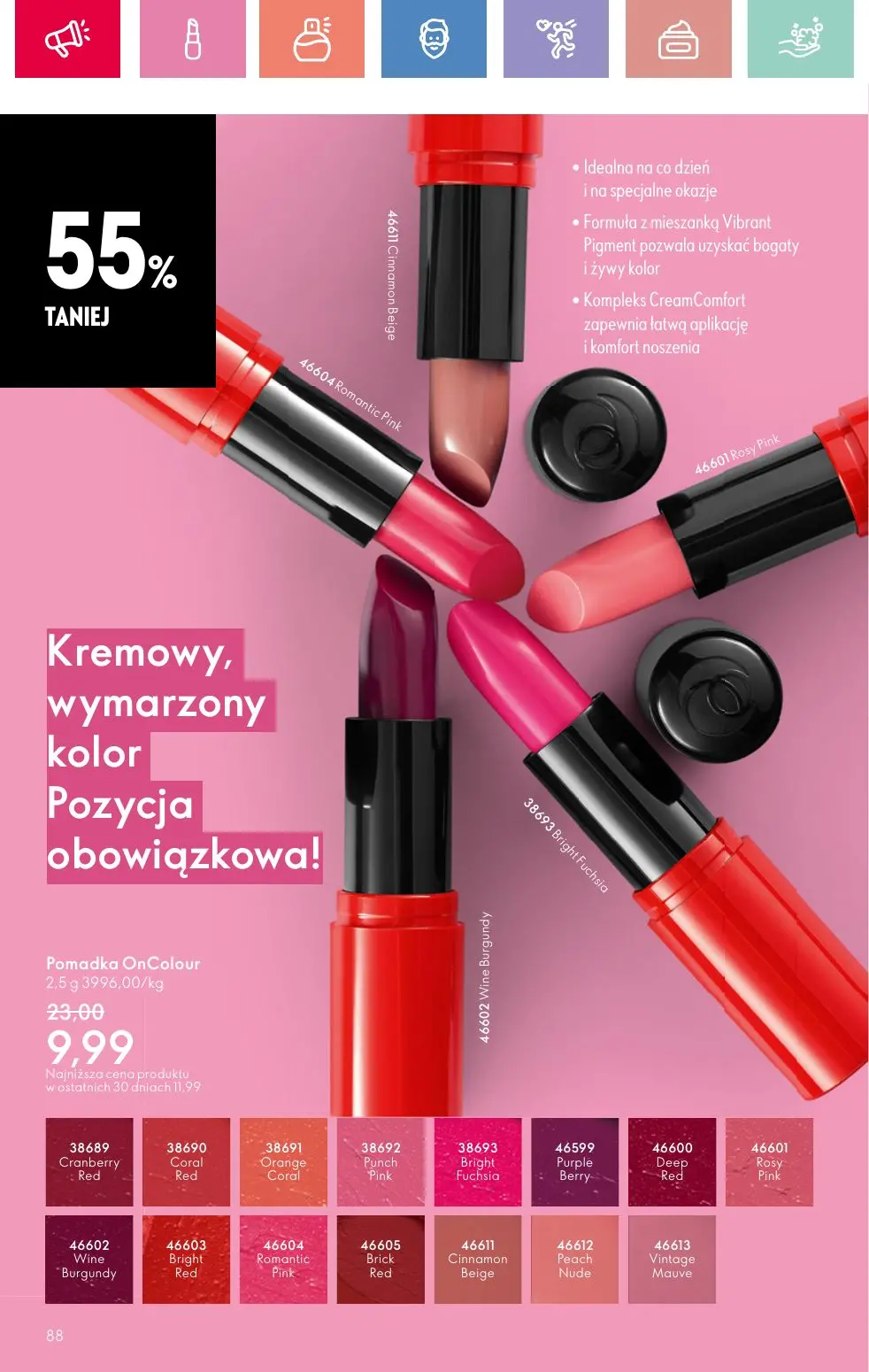 gazetka promocyjna ORIFLAME RELAKS NA RIWIERZE - Strona 88