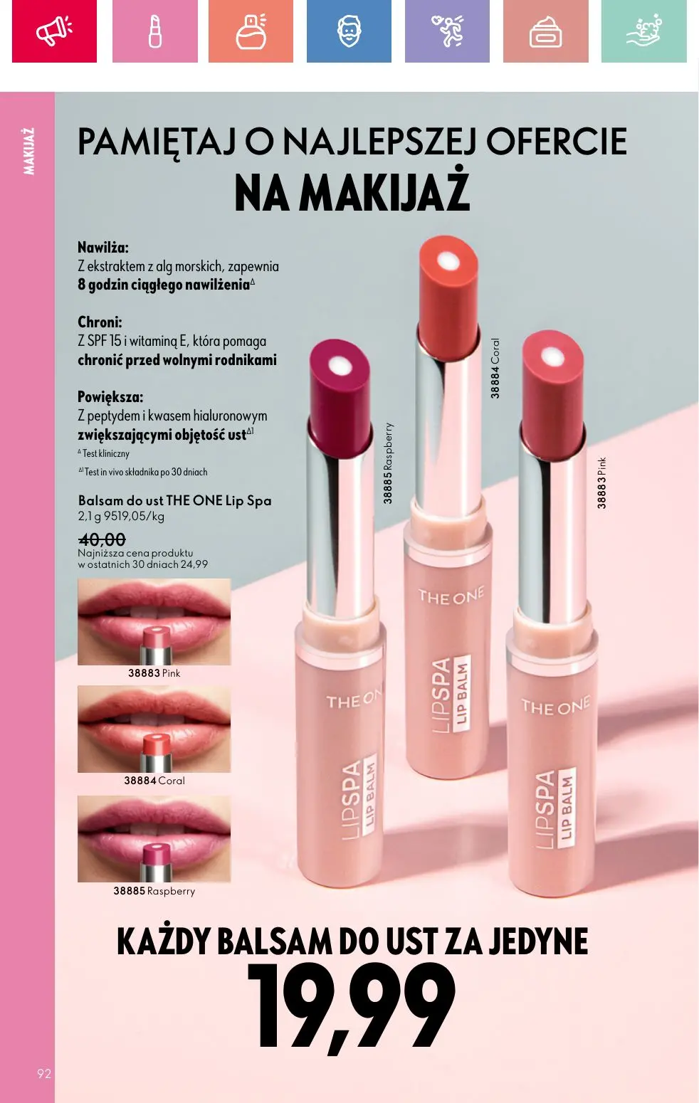 gazetka promocyjna ORIFLAME RELAKS NA RIWIERZE - Strona 92