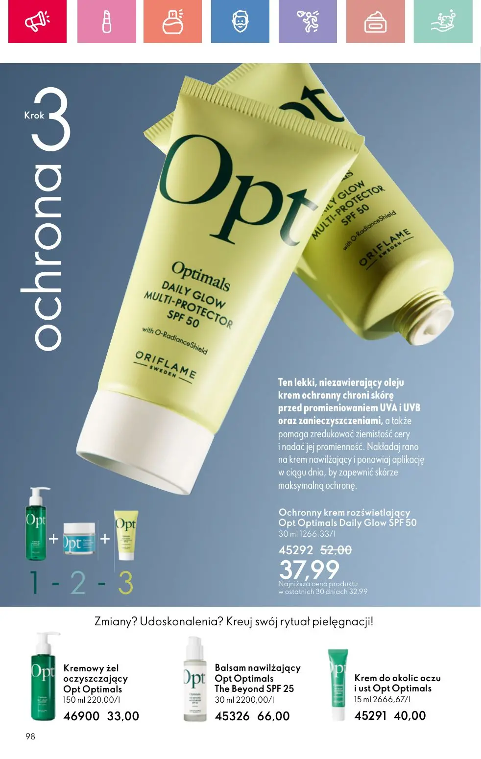 gazetka promocyjna ORIFLAME RELAKS NA RIWIERZE - Strona 98
