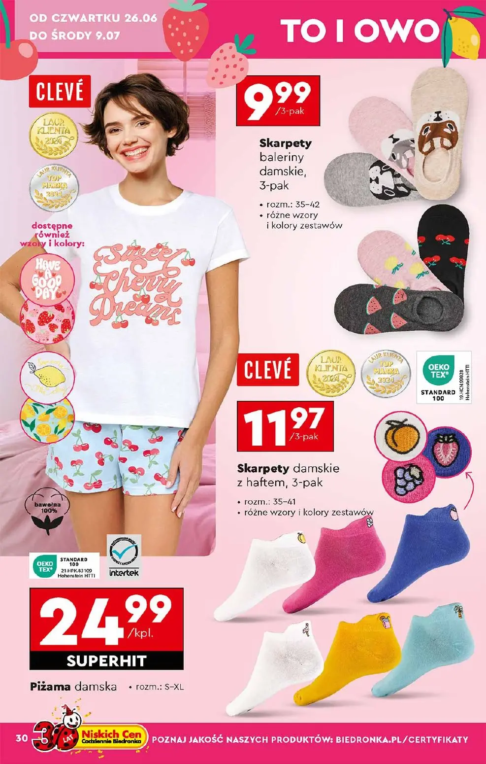 gazetka promocyjna Biedronka Hity i inspiracje - Strona 30