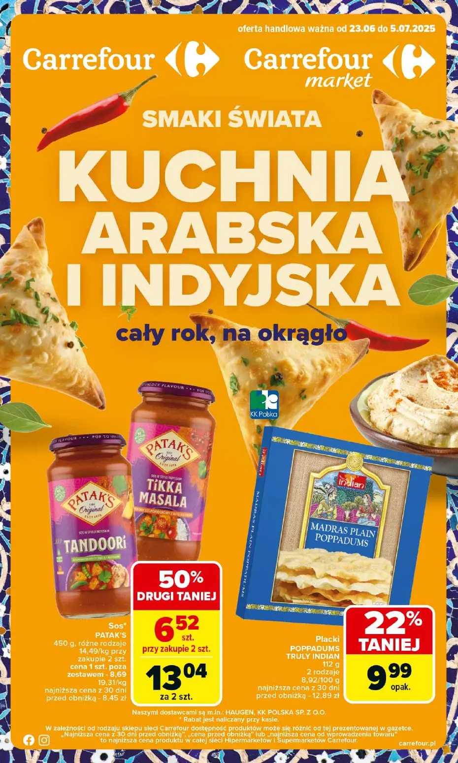 gazetka promocyjna Carrefour Kuchnia arabska i indyjska - Strona 1