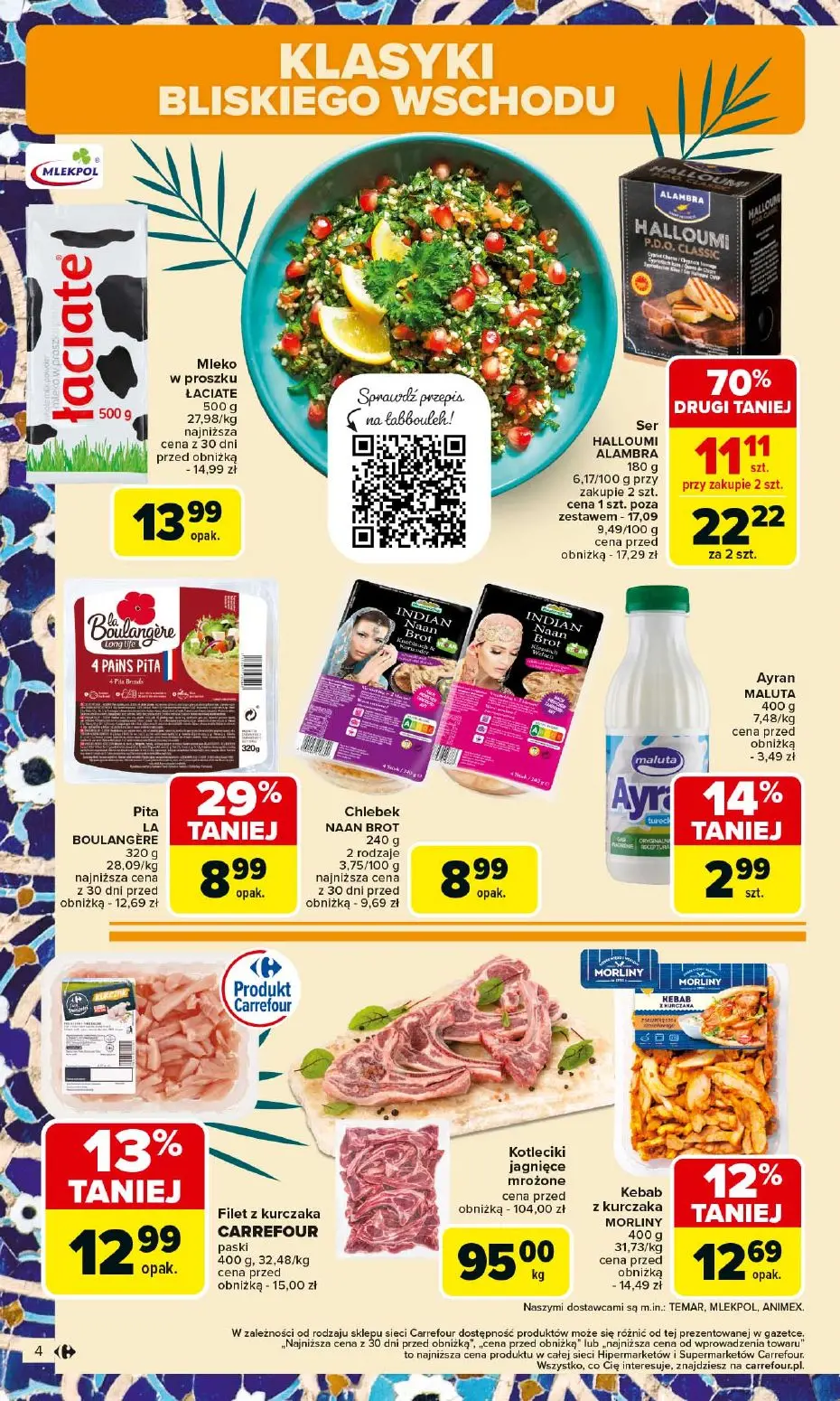 gazetka promocyjna Carrefour Kuchnia arabska i indyjska - Strona 4