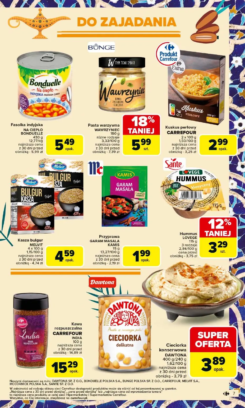gazetka promocyjna Carrefour Kuchnia arabska i indyjska - Strona 7