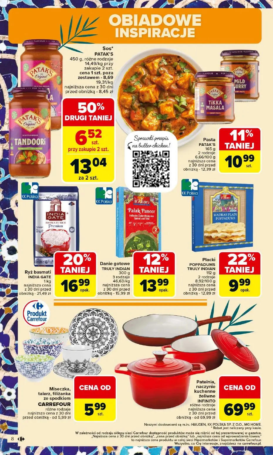 gazetka promocyjna Carrefour Kuchnia arabska i indyjska - Strona 8