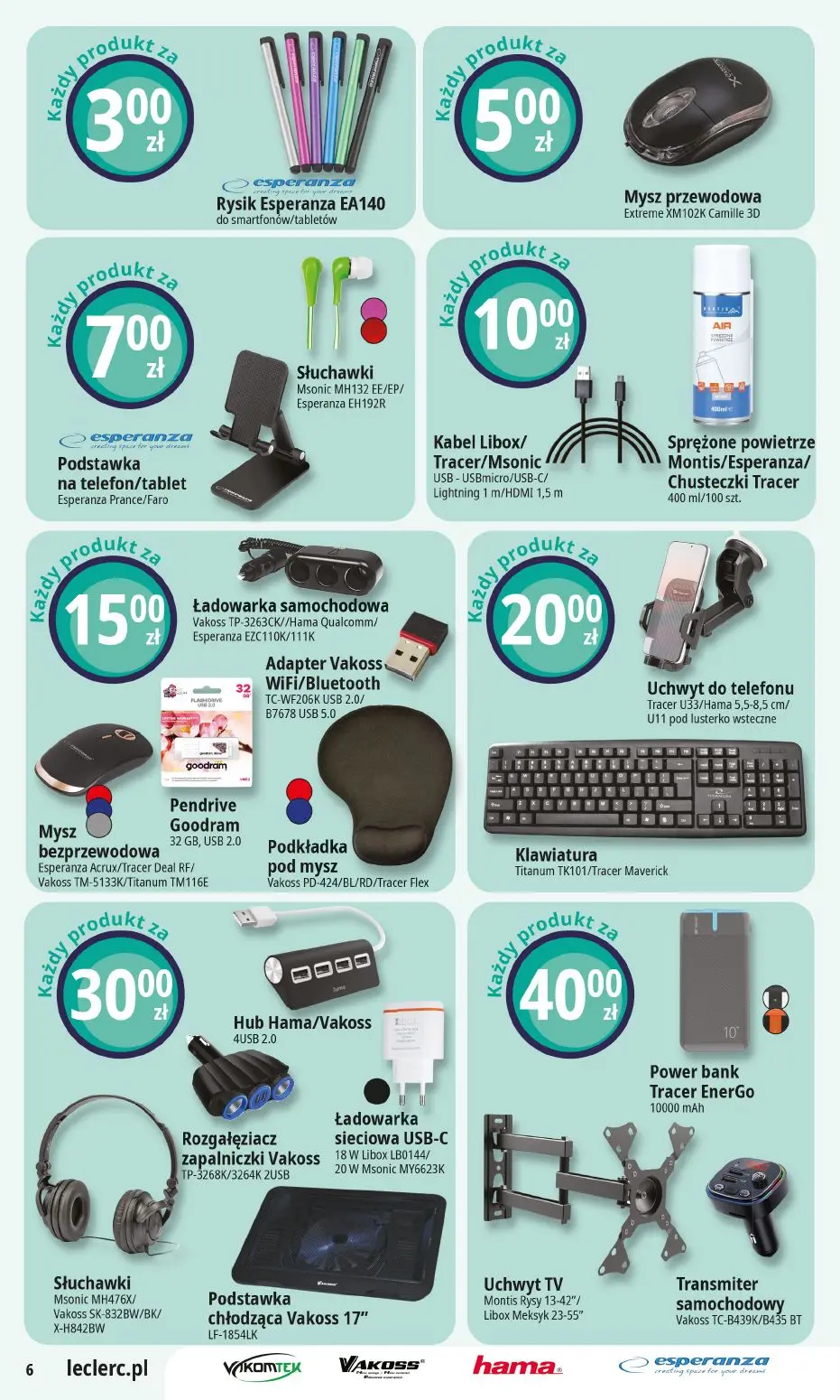 gazetka promocyjna E.Leclerc Wybór w dobrej cenie - Strona 6