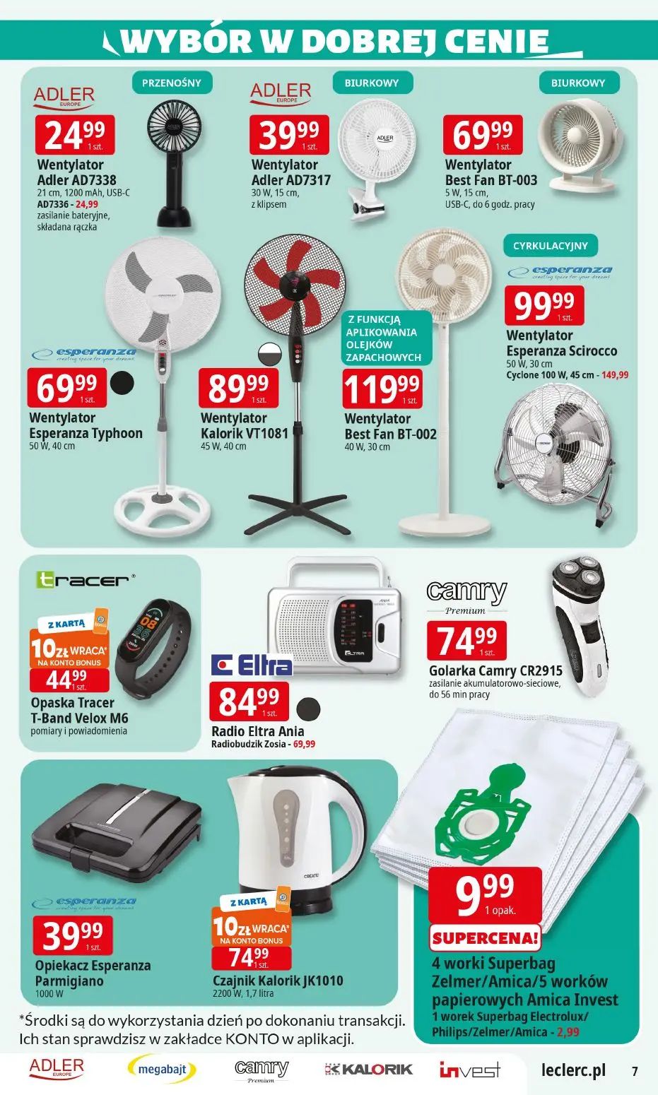 gazetka promocyjna E.Leclerc Wybór w dobrej cenie - Strona 7