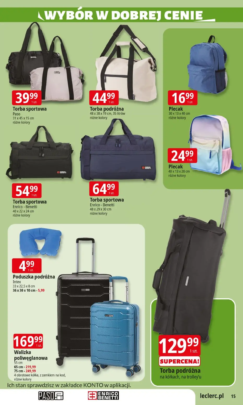 gazetka promocyjna E.Leclerc Wybór w dobrej cenie - Strona 15