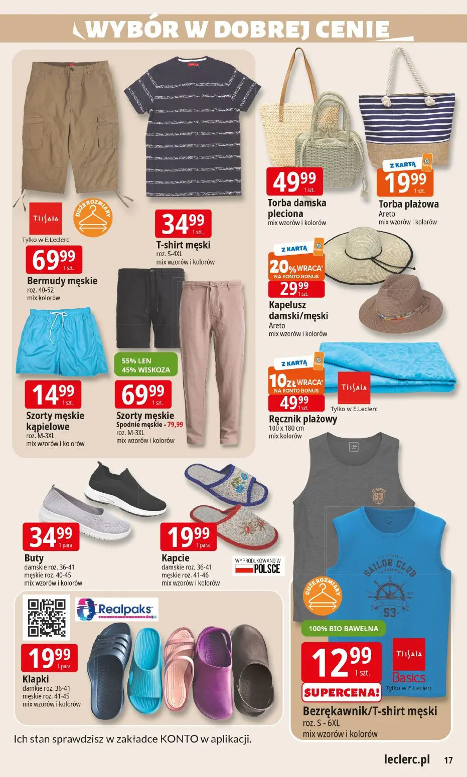 gazetka promocyjna E.Leclerc Wybór w dobrej cenie - Strona 17