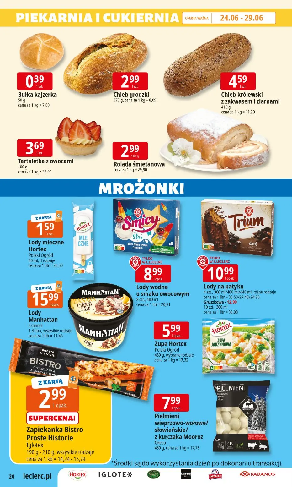 gazetka promocyjna E.Leclerc Wybór w dobrej cenie - Strona 20