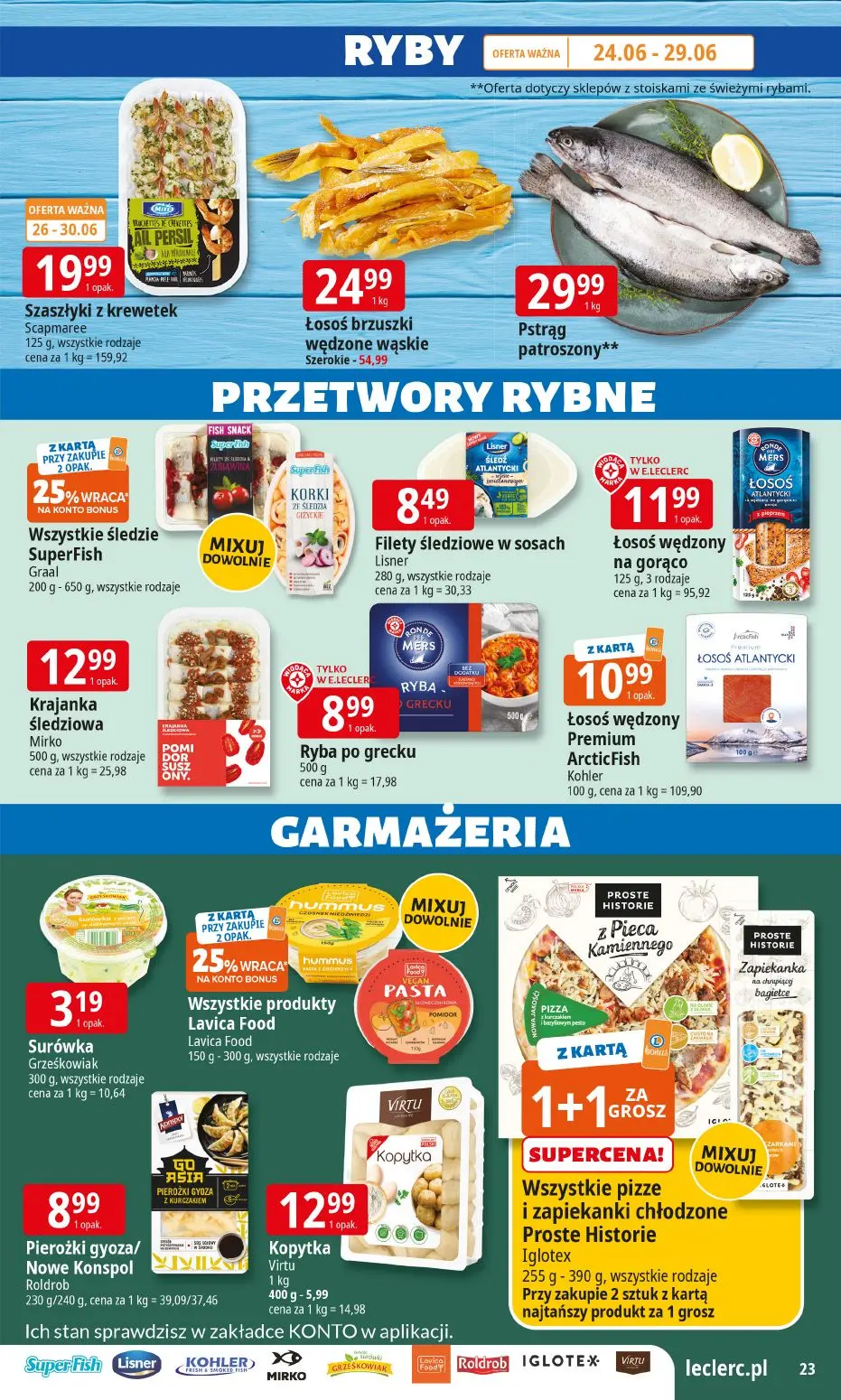 gazetka promocyjna E.Leclerc Wybór w dobrej cenie - Strona 23