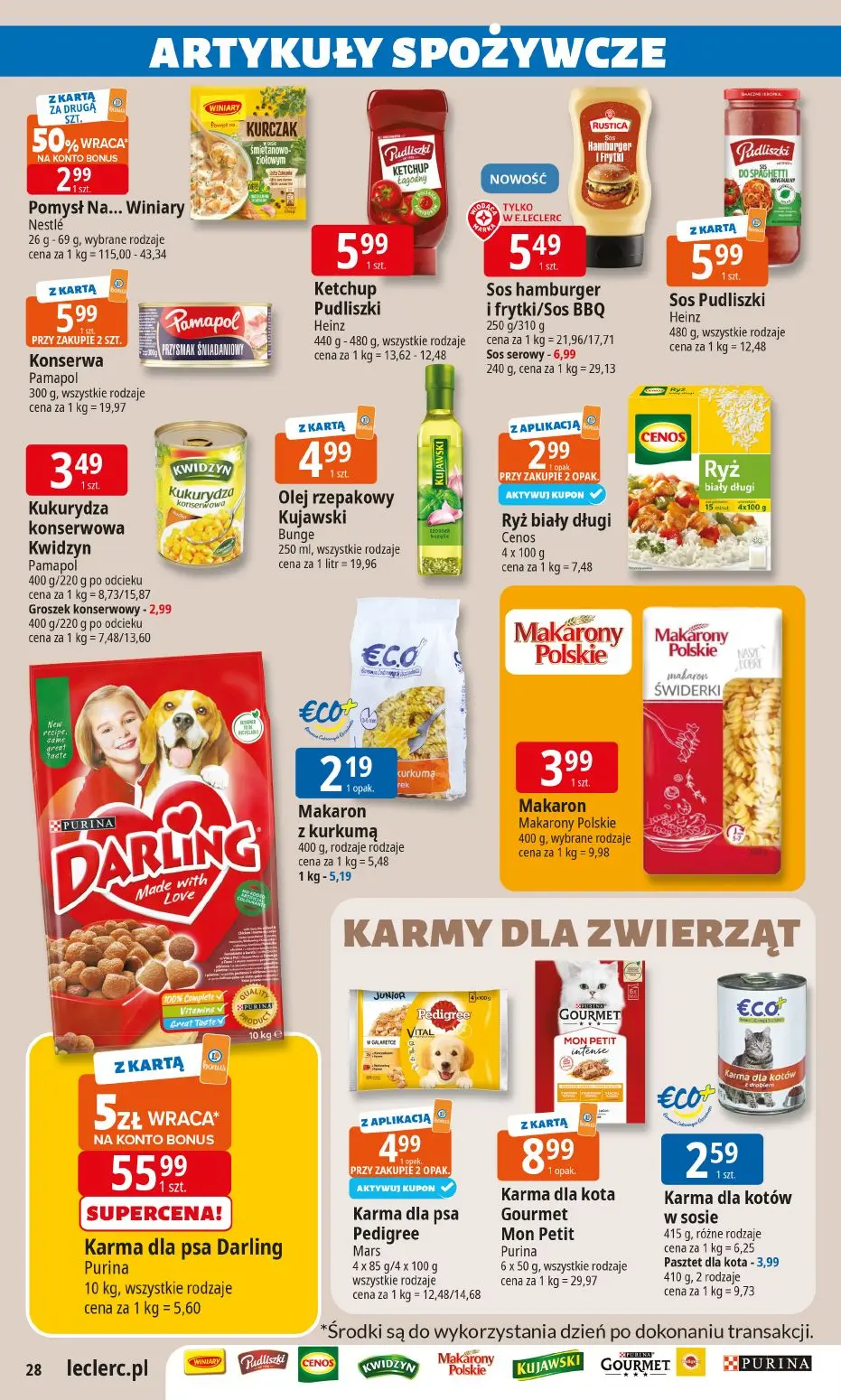 gazetka promocyjna E.Leclerc Wybór w dobrej cenie - Strona 28