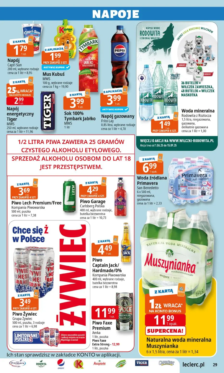 gazetka promocyjna E.Leclerc Wybór w dobrej cenie - Strona 29