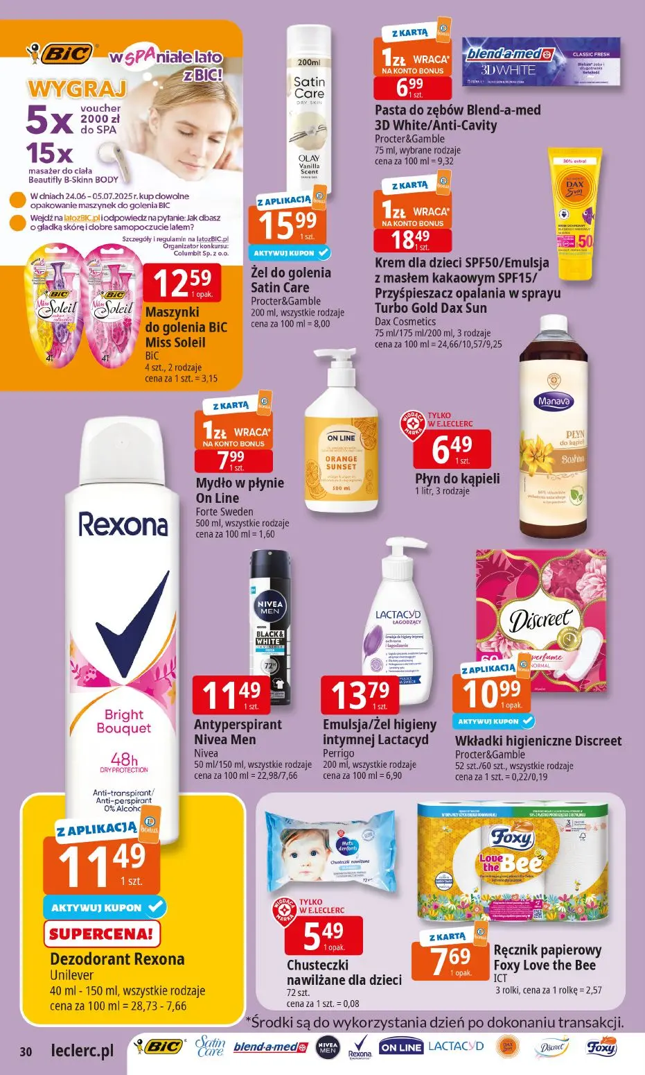 gazetka promocyjna E.Leclerc Wybór w dobrej cenie - Strona 30