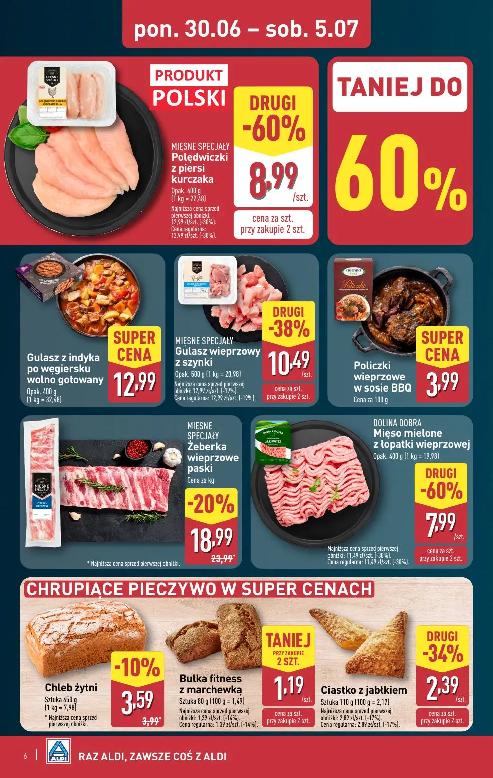 gazetka promocyjna ALDI Tydzień mega oszczędności - Strona 6