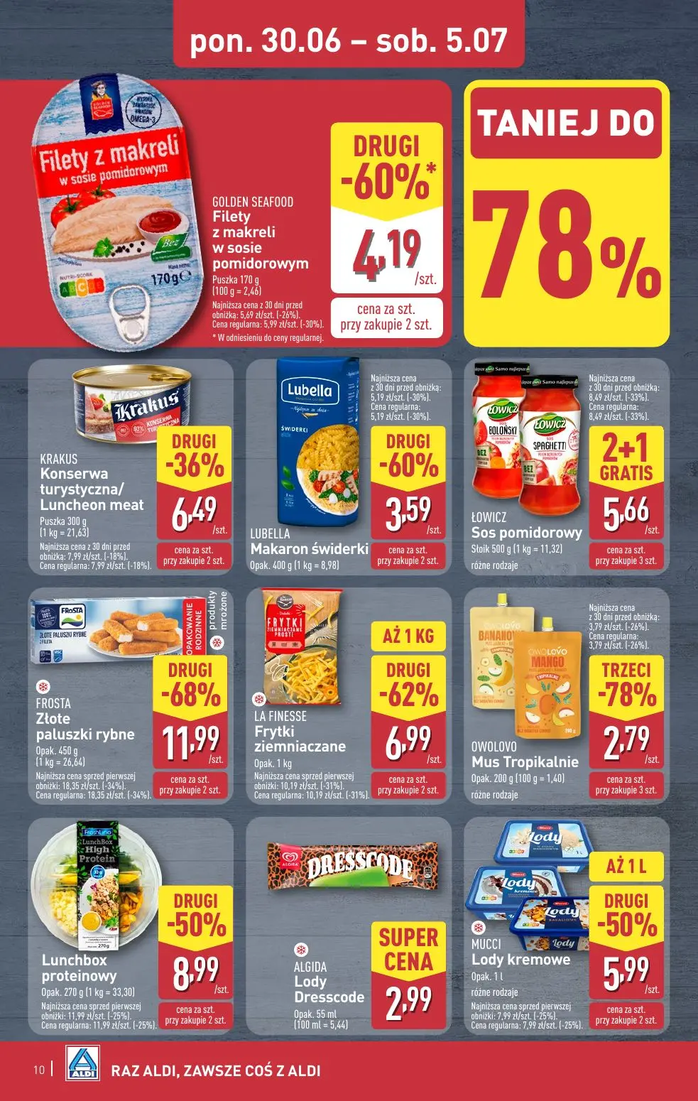 gazetka promocyjna ALDI Tydzień mega oszczędności - Strona 10