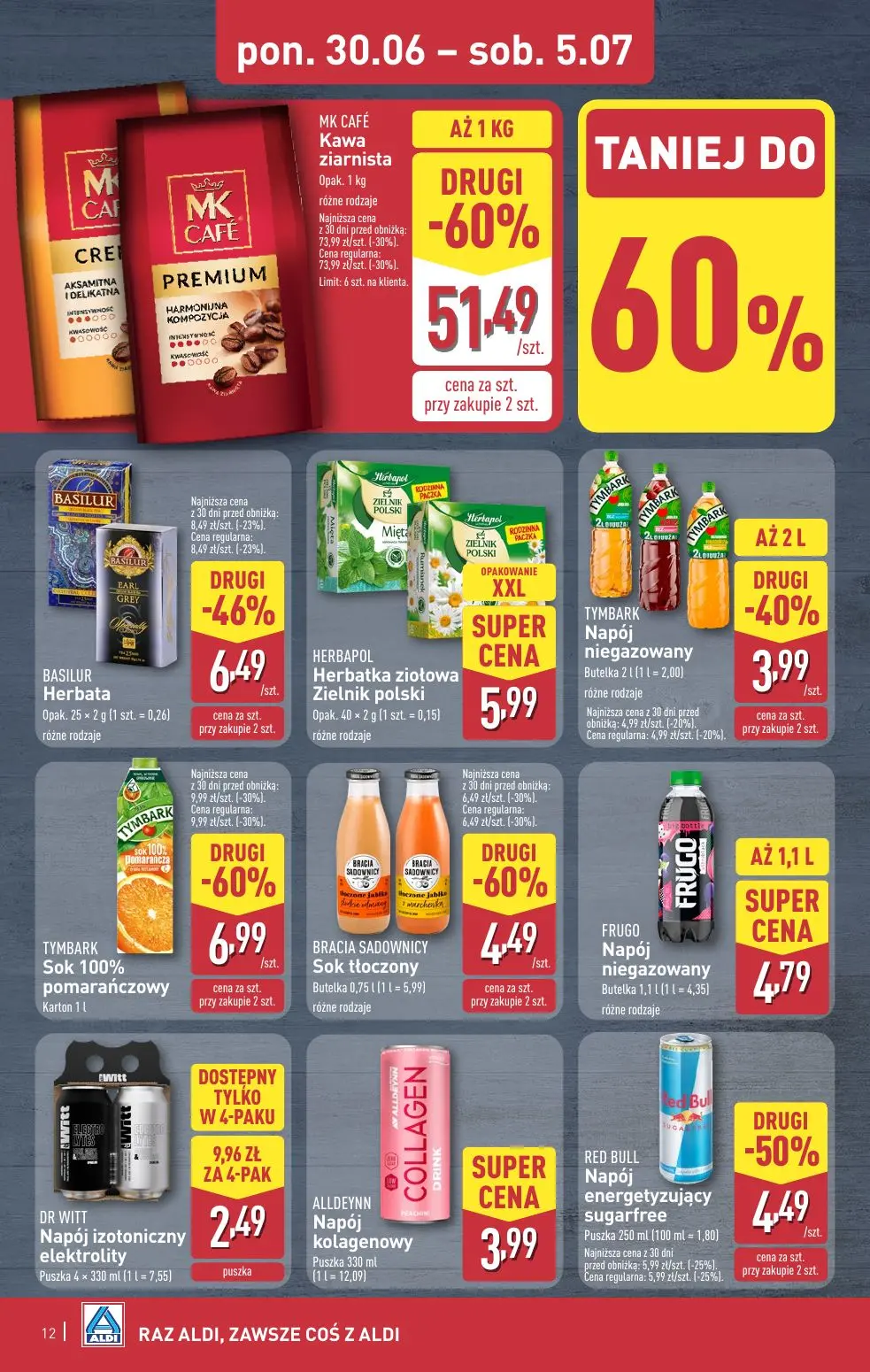 gazetka promocyjna ALDI Tydzień mega oszczędności - Strona 12