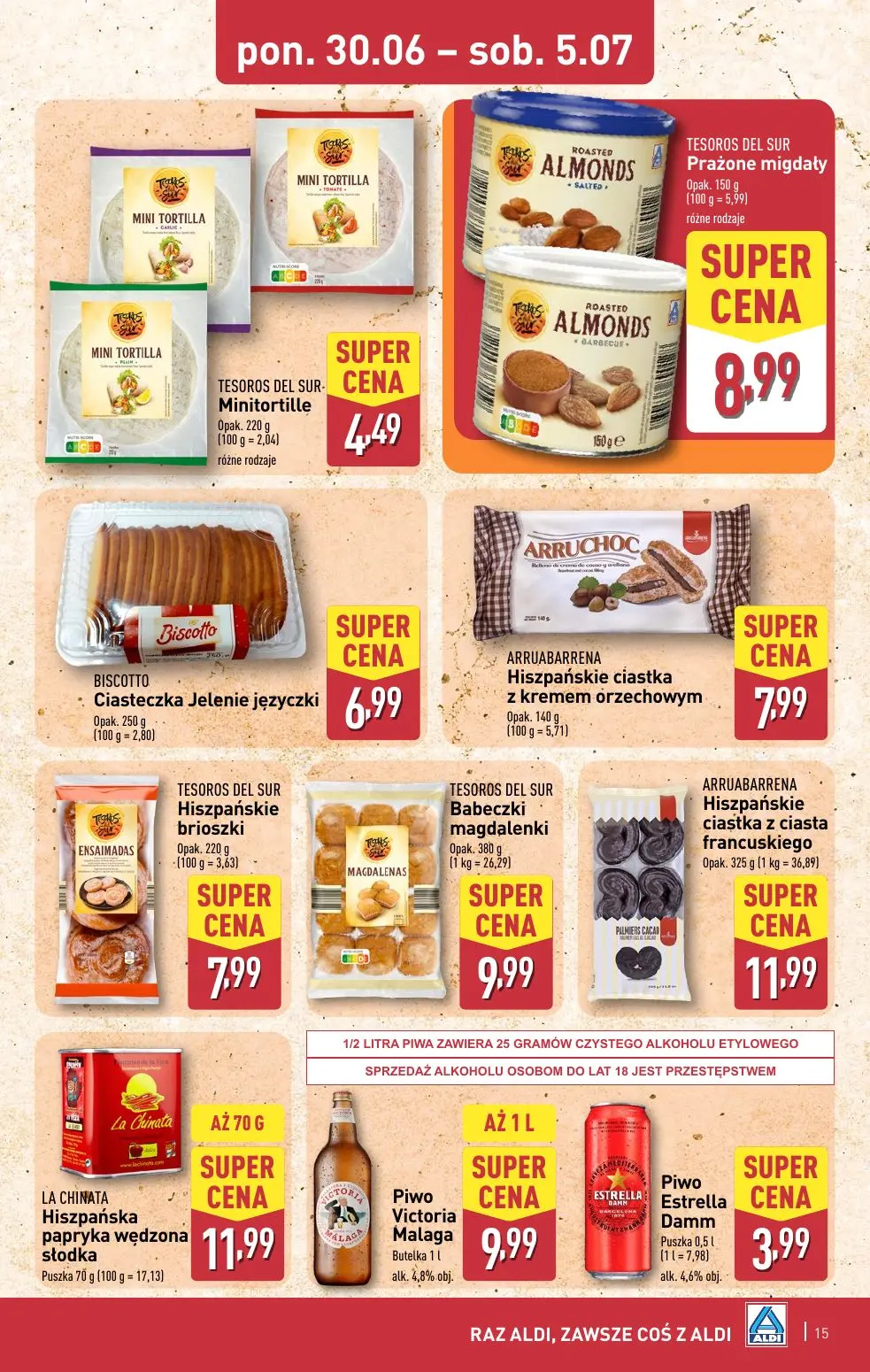 gazetka promocyjna ALDI Tydzień mega oszczędności - Strona 15