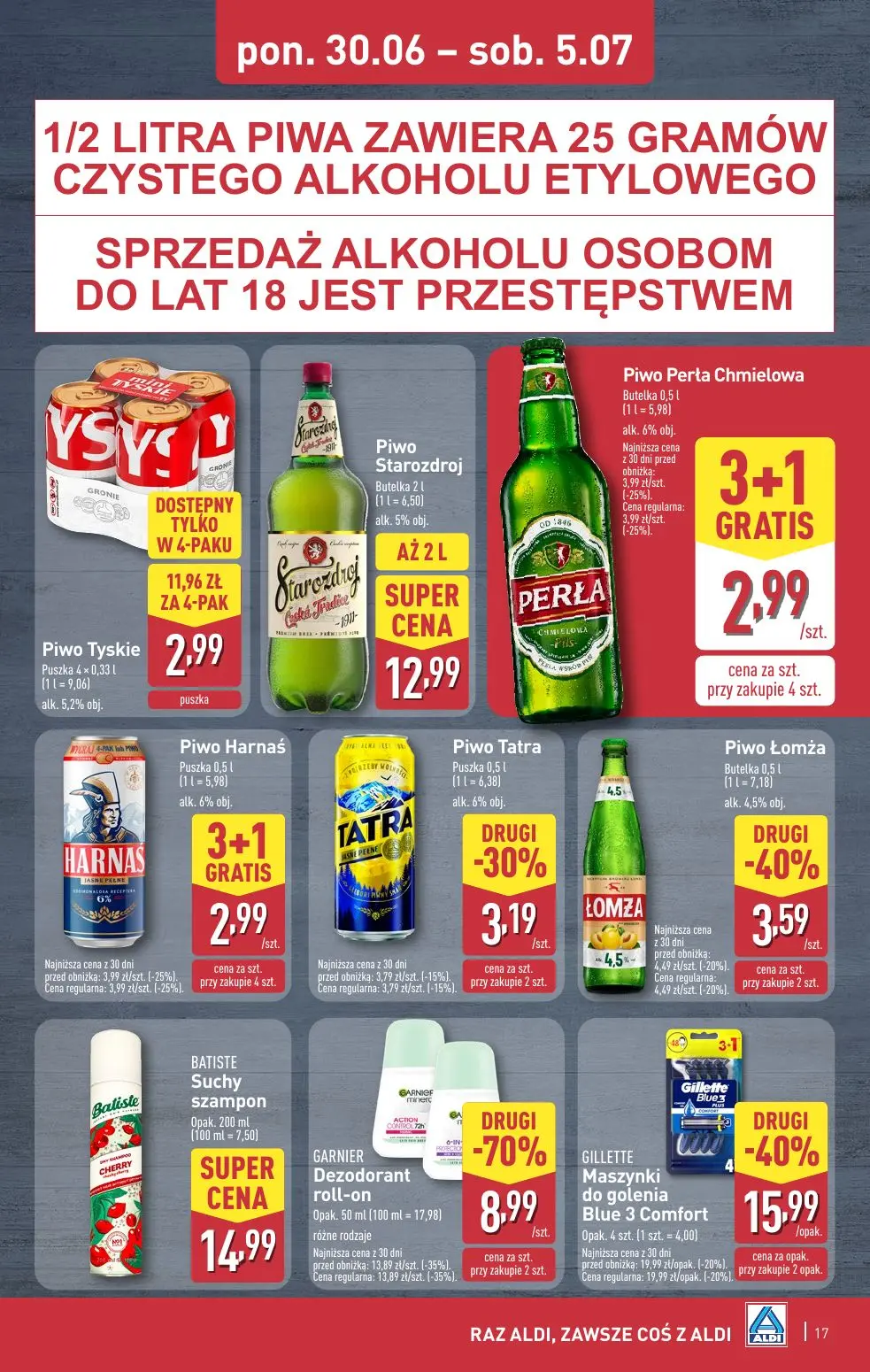 gazetka promocyjna ALDI Tydzień mega oszczędności - Strona 17