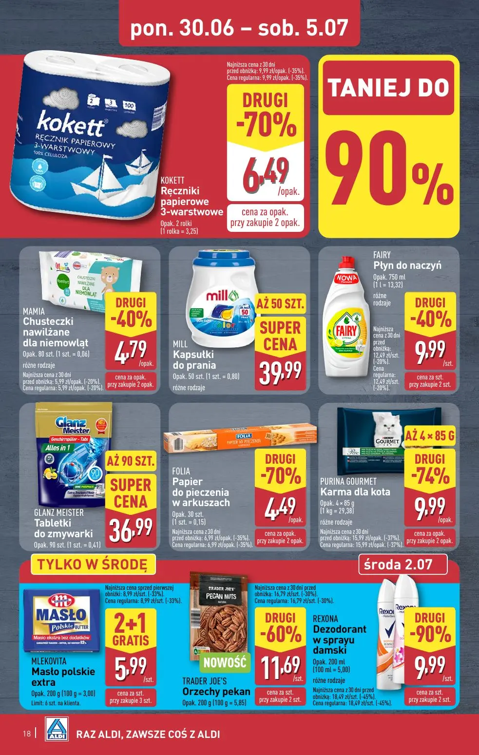 gazetka promocyjna ALDI Tydzień mega oszczędności - Strona 18